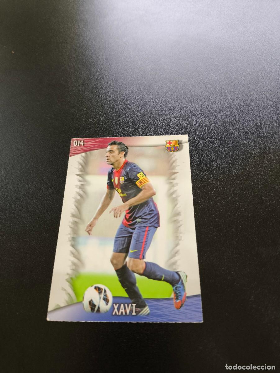 Fu&szlig;ball-Sticker: 14 XAVI HERNANDEZ BARCELONA MUNDICROMO LIGA 2013 2014 13 14 NO PANINI ESTE