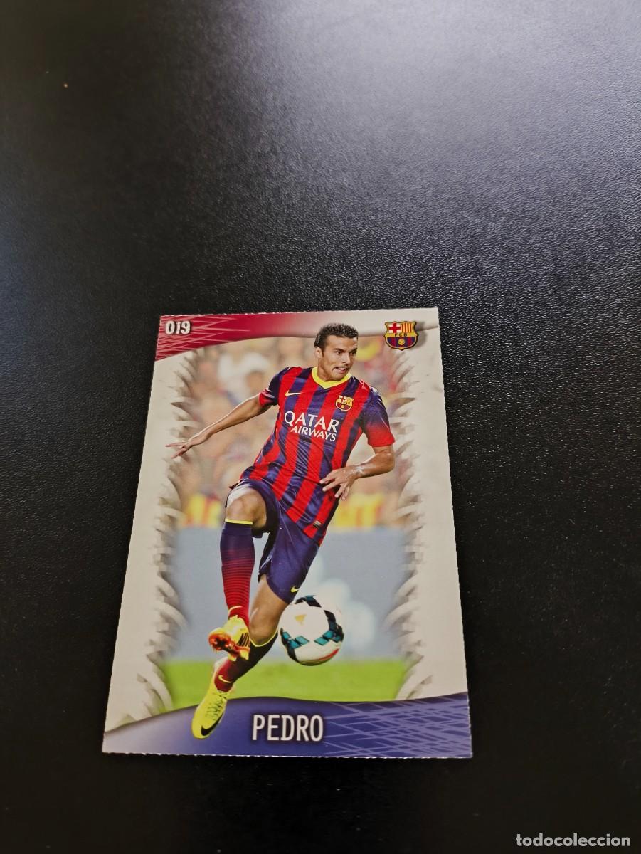 Cromos de F&uacute;tbol: 19 PEDRO BARCELONA MUNDICROMO LIGA 2013 2014 13 14 NO PANINI ESTE