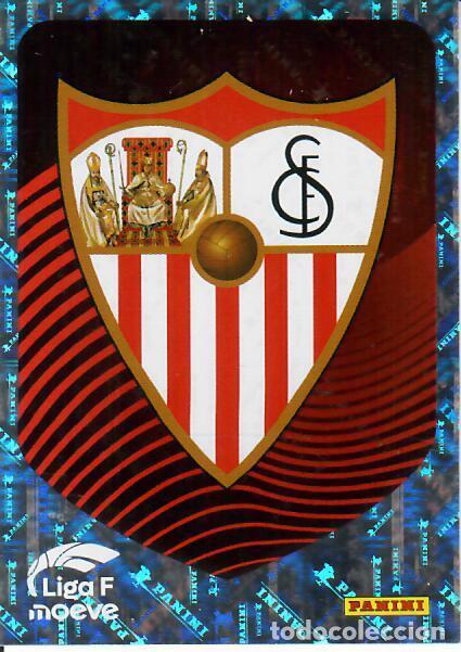 Cromos de F&uacute;tbol: CROMO PANINI LIGA FEMENINA F 2025-26 (25 - 26) - N&ordm; 302 - ESCUDO - SEVILLA