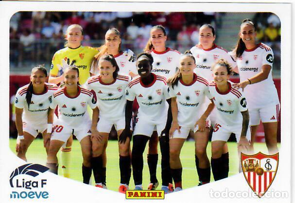 Cromos de F&uacute;tbol: CROMO PANINI LIGA FEMENINA F 2025-26 (25 - 26) - N&ordm; 303 - PLANTILLA - SEVILLA