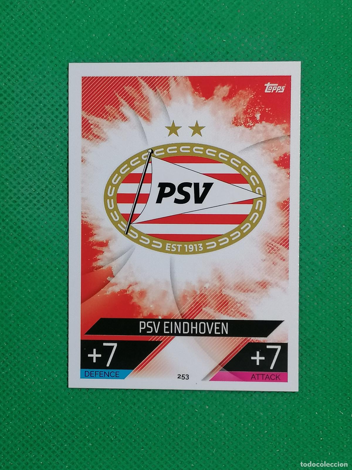 Cromos de F&uacute;tbol: 253 PSV EINDHOVEN PSV ⚽ TOPPS MATCH ATTAX CHAMPIONS 2022 2023 22 23 ⚽