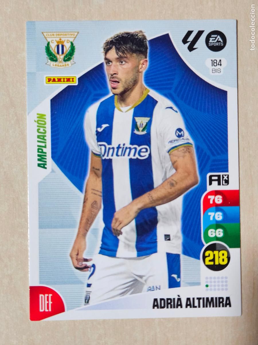 Cromos de F&uacute;tbol: FICHA N&ordm; BIS 184 ALTIMIRA - ADRENALYN 24 25 - PANINI 2024 - 25 - CROMO - AMPLIACION