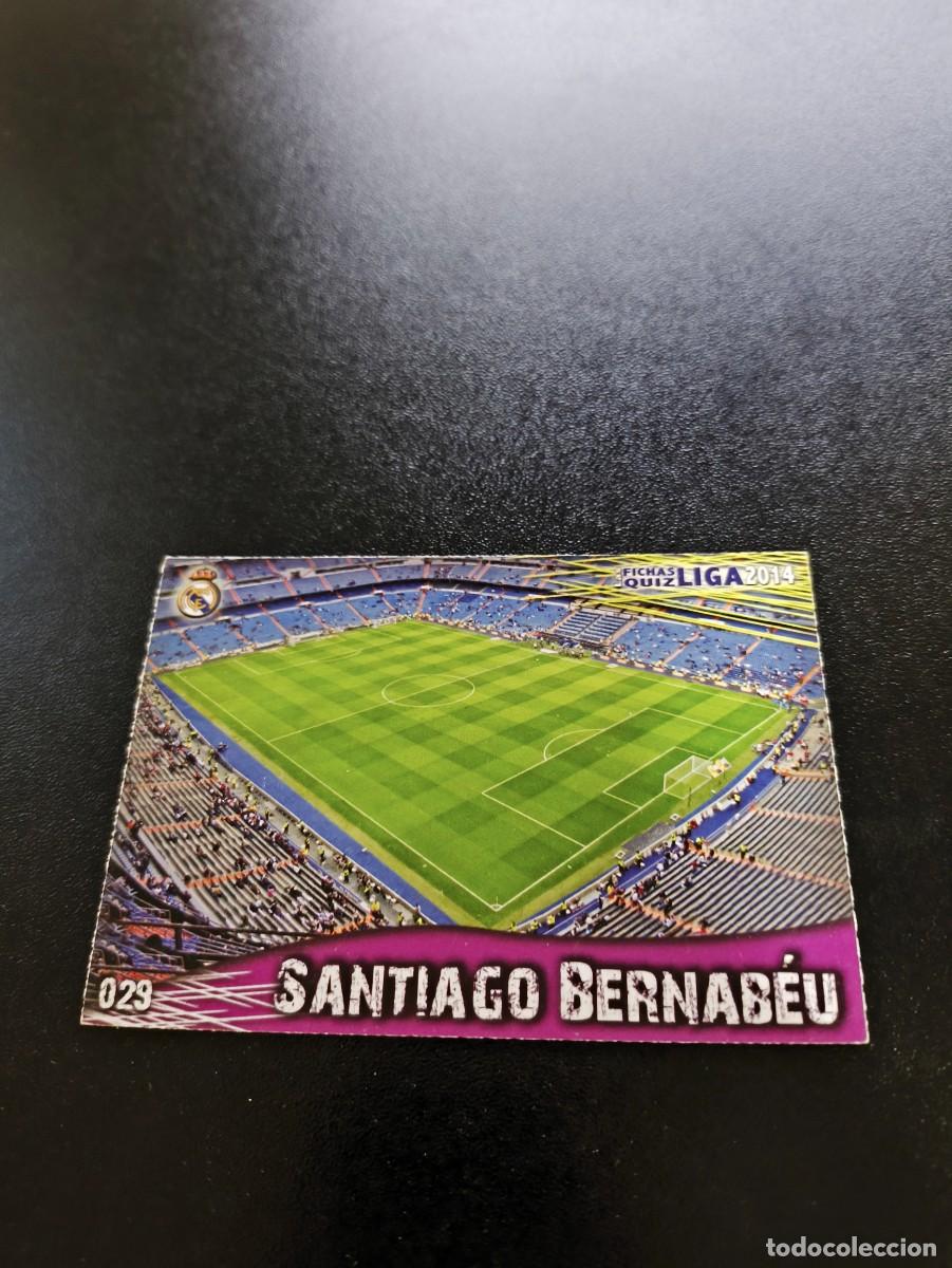 Football Stickers: 29 SANTIAGO BERNABEU REAL MADRID ERROR FONDO MATE MUNDICROMO LIGA 2013 2014 13 14 NO PANINI ESTE