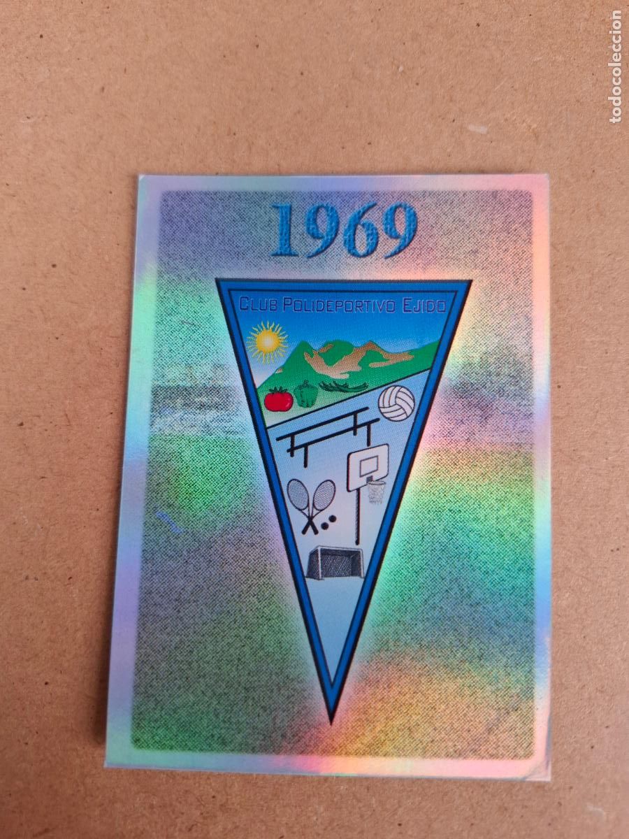 Cromos de F&uacute;tbol: MUNDICROMO 2005 2006 05 06 - 582 ESCUDO ( BRILLO ) / EQUIPO - CLUB POLIDEPORTIVO EJIDO