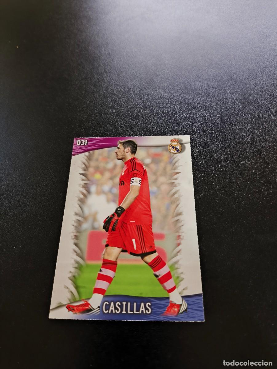 Cromos de F&uacute;tbol: 31 IKER CASILLAS REAL MADRID MUNDICROMO LIGA 2013 2014 13 14 NO PANINI ESTE