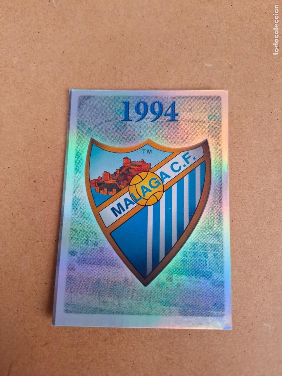 Cromos de F&uacute;tbol: MUNDICROMO 2005 2006 05 06 - 586 ESCUDO ( BRILLO ) / EQUIPO - M&Aacute;LAGA CF