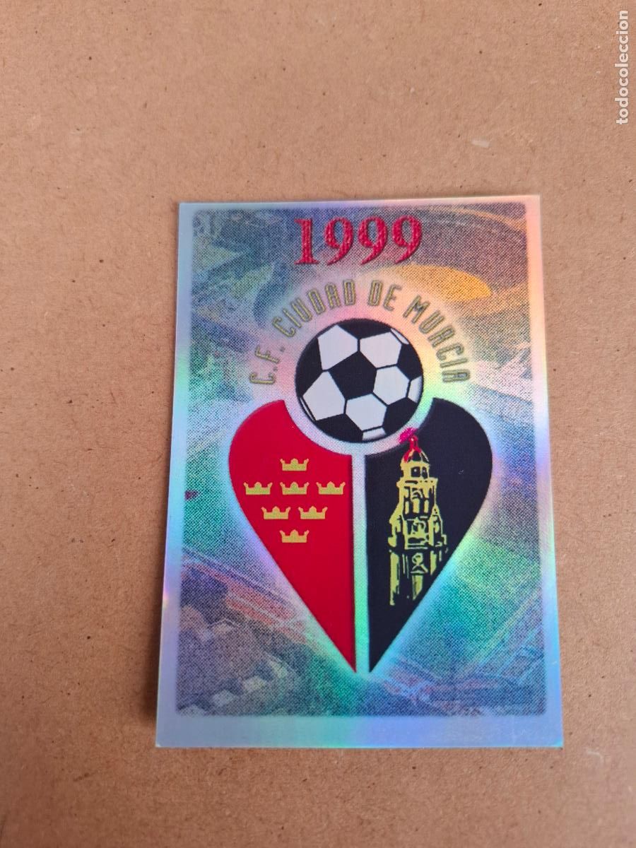 Cromos de F&uacute;tbol: MUNDICROMO 2005 2006 05 06 - 587 ESCUDO ( BRILLO ) / EQUIPO - CIUDAD DE MURCIA