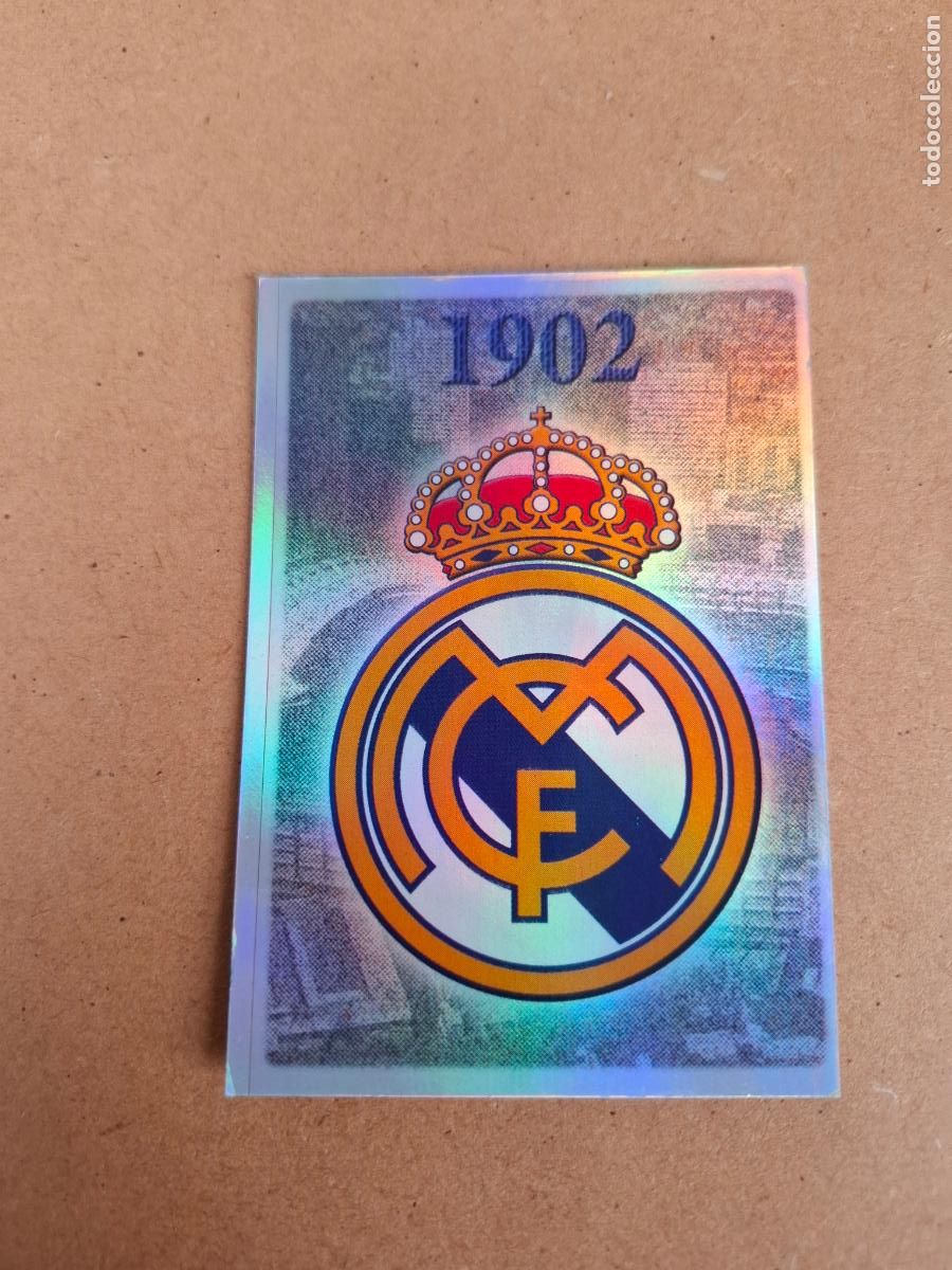 Cromos de F&uacute;tbol: MUNDICROMO 2005 2006 05 06 - 588 ESCUDO ( BRILLO ) / EQUIPO - REAL MADRID B CASTILLA