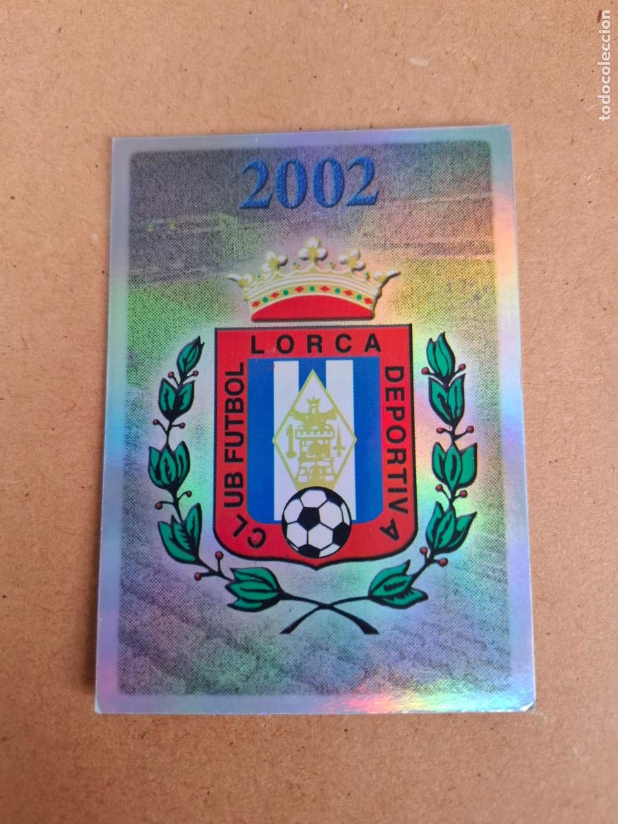 Cromos de F&uacute;tbol: MUNDICROMO 2005 2006 05 06 - 591 ESCUDO ( BRILLO ) / EQUIPO - CLUB F&Uacute;TBOL LORCA DEPORTIVA