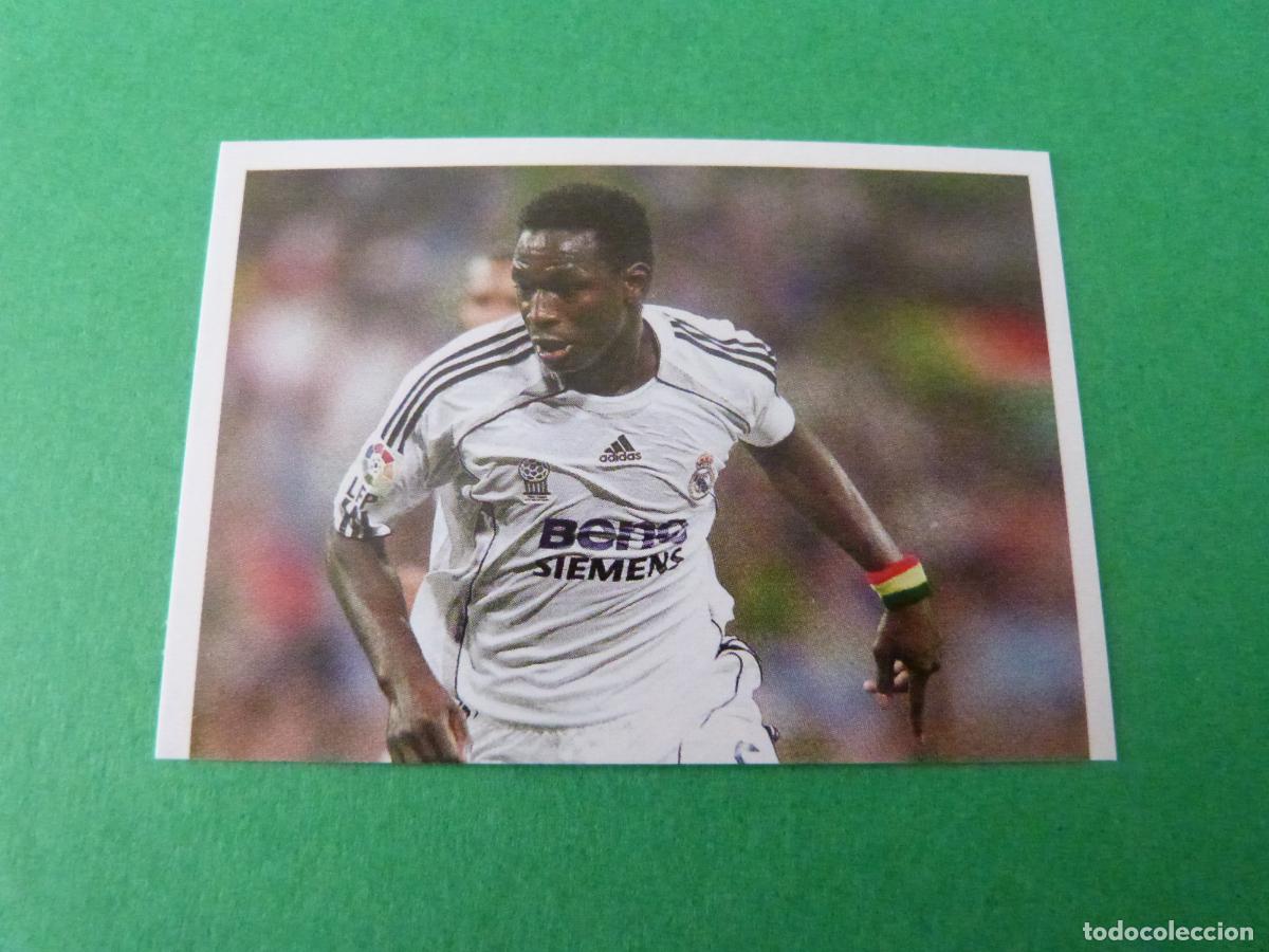 Cromos de F&uacute;tbol: CROMO FUTBOL DIARRA REAL MADRID C.F. SIN PEGAR N&ordm; 98 ALBUM REAL MADRID C.F. 2006-2007/06-07 PANINI