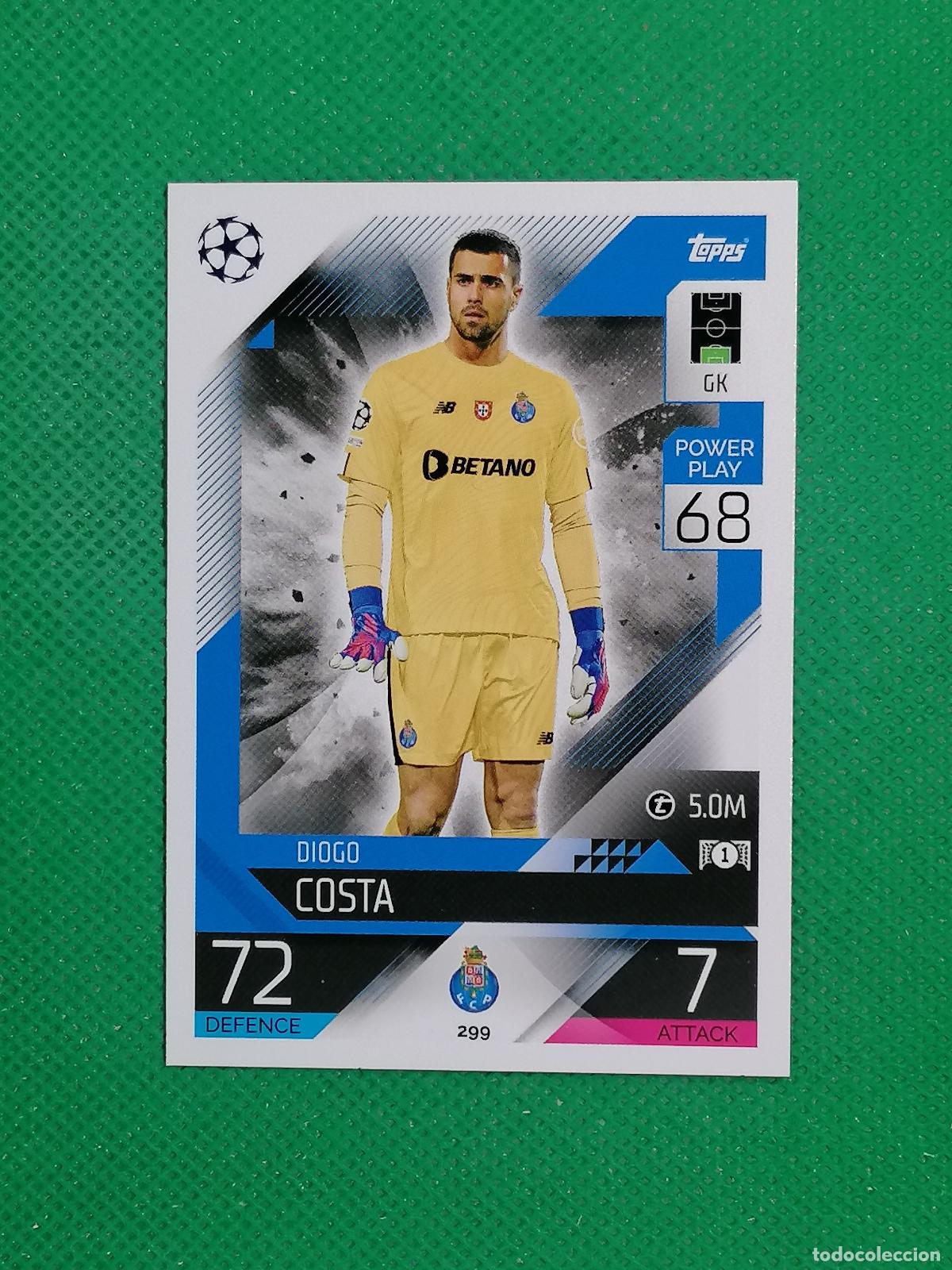 Cromos de F&uacute;tbol: 299 DIOGO COSTA OPORTO ⚽ TOPPS MATCH ATTAX CHAMPIONS 2022 2023 22 23 ⚽