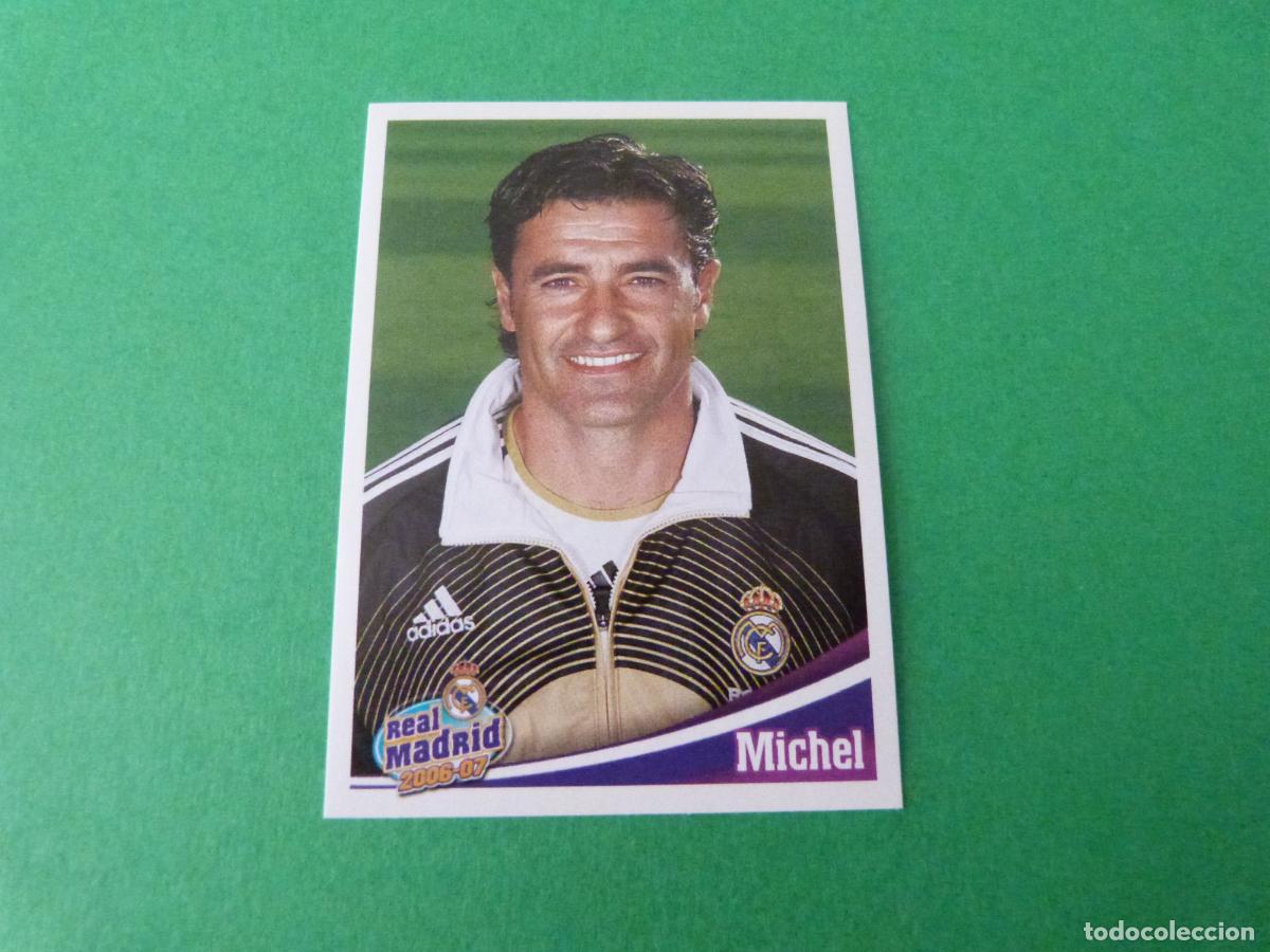 Cromos de F&uacute;tbol: CROMO FUTBOL MICHEL REAL MADRID C.F. SIN PEGAR N&ordm; 157 ALBUM REAL MADRID C.F. 2006-2007/06-07 PANINI
