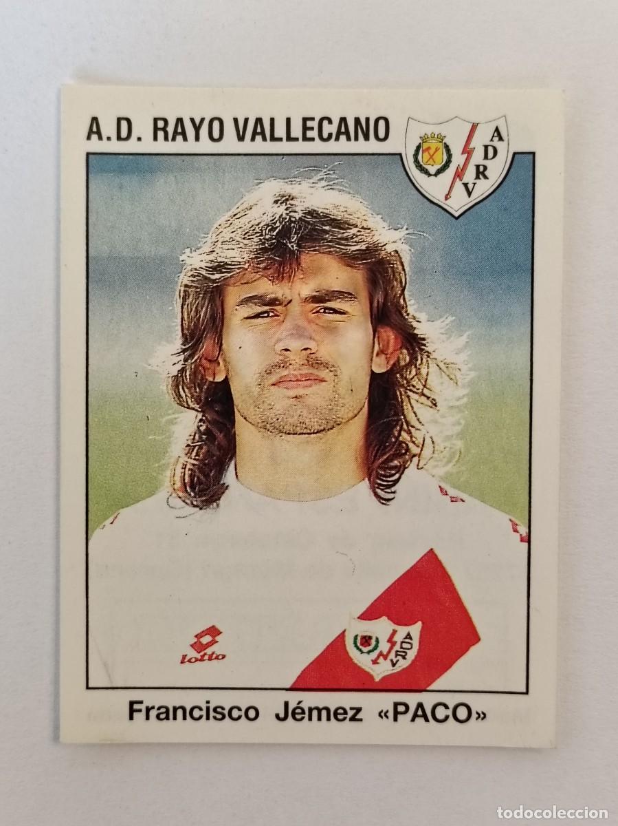 Cromos de F&uacute;tbol: #230 PACO (RAYO VALLECANO) LIGA 93/94 PANINI