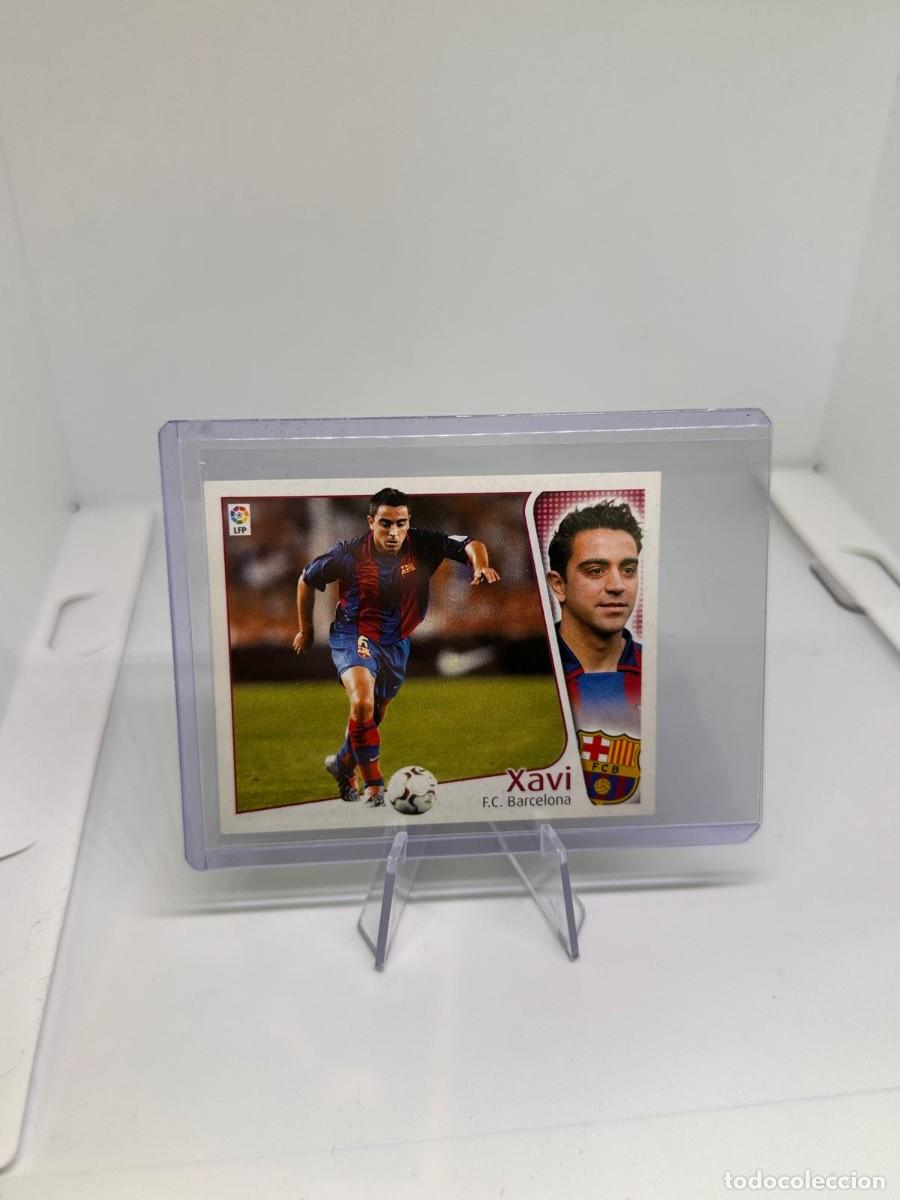 Football Stickers: Xavi FC Barcelona Liga Este 2004 2005