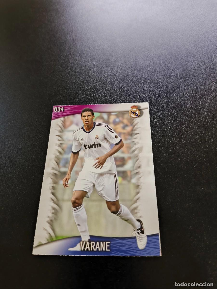 Cromos de Futebol: 34 VARANE REAL MADRID MUNDICROMO LIGA 2013 2014 13 14 NO PANINI ESTE