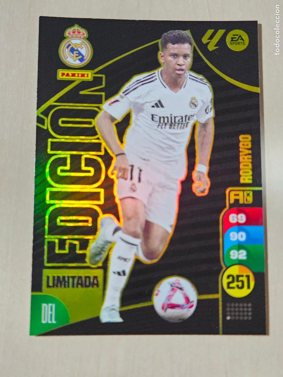 Figurine di Calcio: FICHA RODRYGO - ADRENALYN 24 25 - PANINI 2024 - 25 - CROMO - EDICION LIMITADA