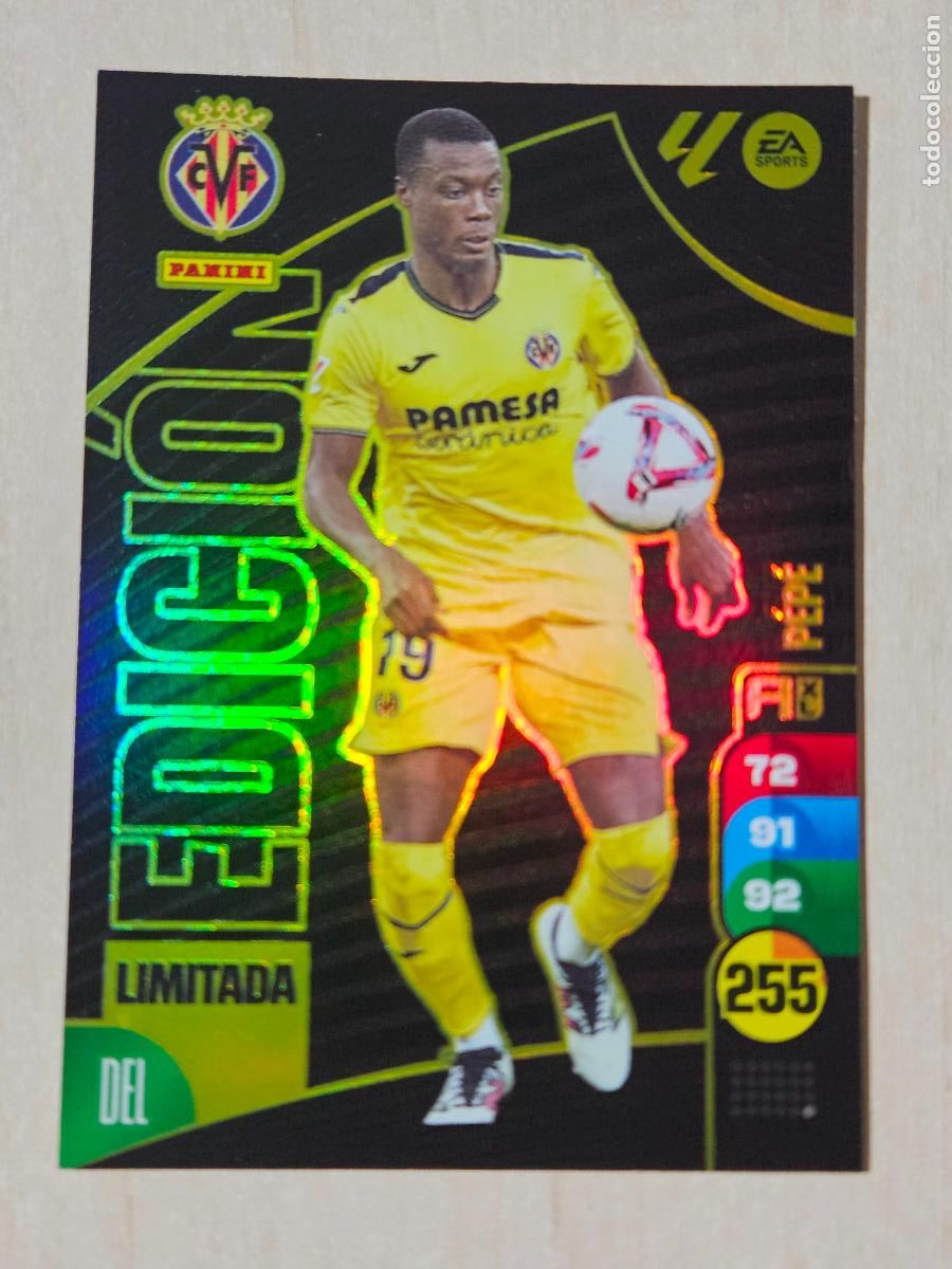 Cromos de F&uacute;tbol: FICHA PEPE - ADRENALYN 24 25 - PANINI 2024 - 25 - CROMO - EDICION LIMITADA