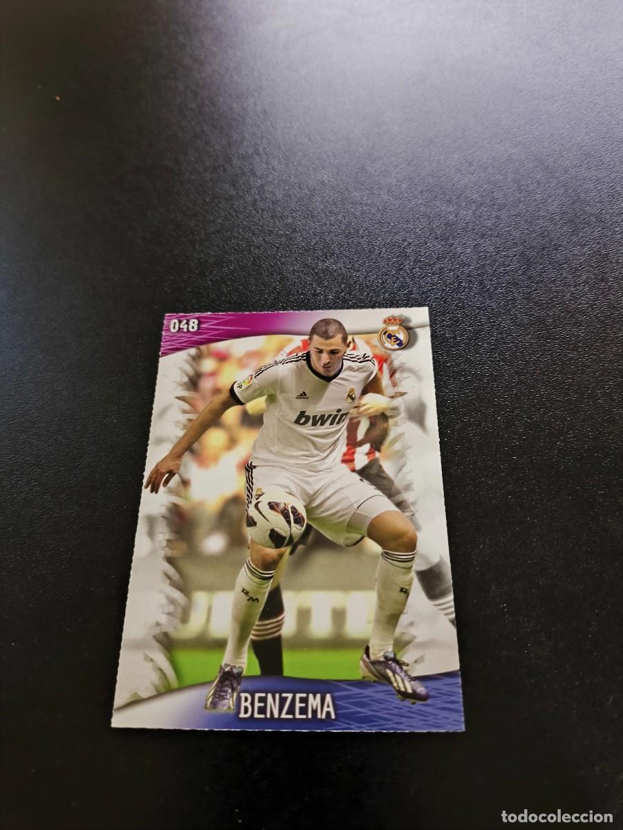 Cromos de F&uacute;tbol: 48 BENZEMA REAL MADRID MUNDICROMO LIGA 2013 2014 13 14 NO PANINI ESTE