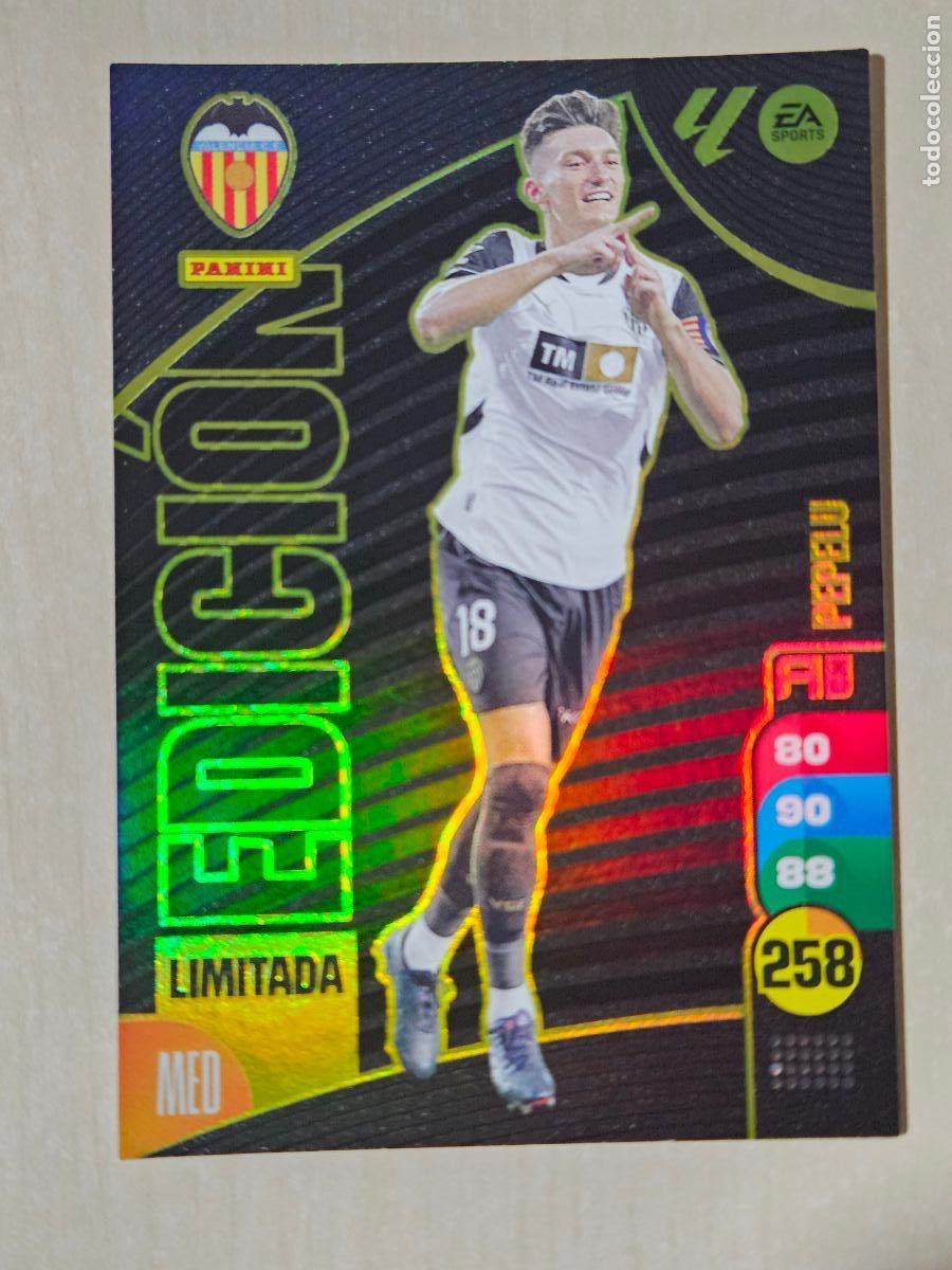 Cromos de F&uacute;tbol: FICHA PEPELU - ADRENALYN 24 25 - PANINI 2024 - 25 - CROMO - EDICION LIMITADA