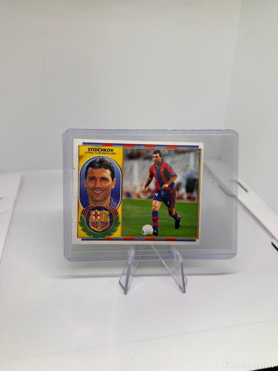 Cromos de F&uacute;tbol: Stoichkov FC Barcelona Liga Este 96 97 1996 1997