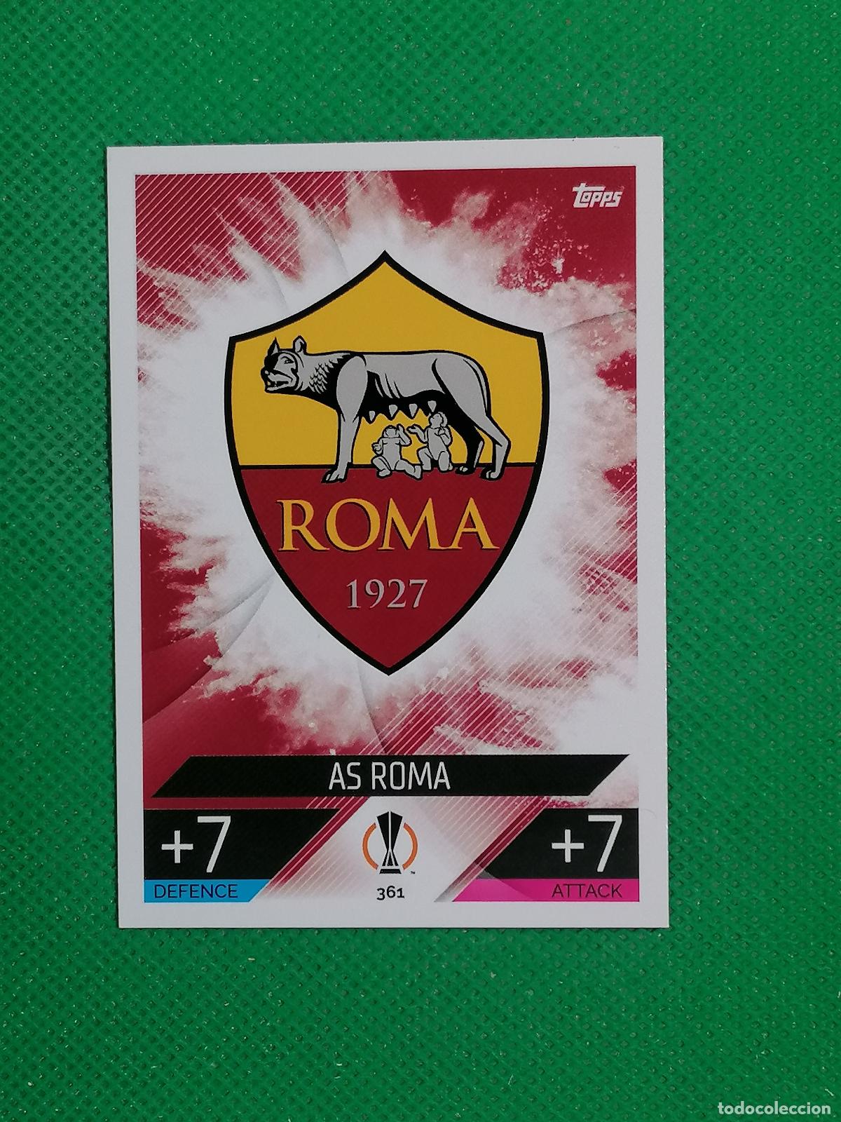 Cromos de F&uacute;tbol: 361 ESCUDO ROMA ⚽ TOPPS MATCH ATTAX CHAMPIONS 2022 2023 22 23 ⚽