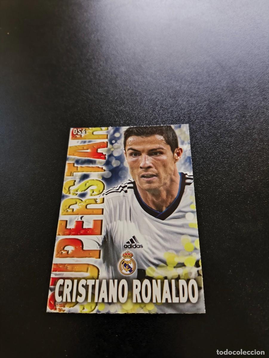 Fu&szlig;ball-Sticker: 54 RONALDO SUPERSTAR FONDO MATE REAL MADRID MUNDICROMO LIGA 2013 2014 13 14 NO PANINI ESTE