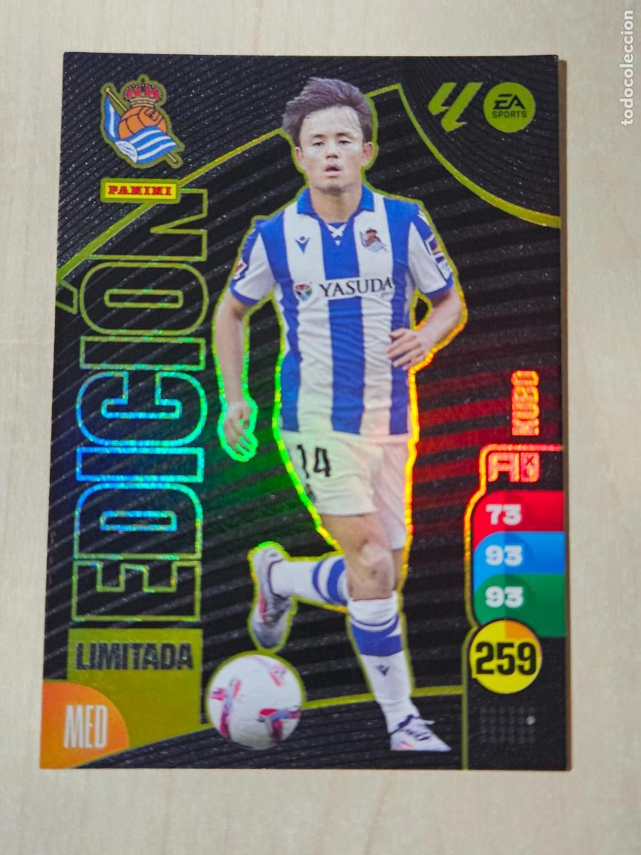 Football Stickers: FICHA KUBO - ADRENALYN 24 25 - PANINI 2024 - 25 - CROMO - EDICION LIMITADA