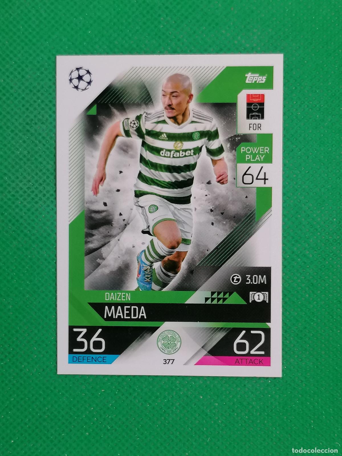 Cromos de F&uacute;tbol: 377 DAIZEN MAEDA CELTIC ⚽ TOPPS MATCH ATTAX CHAMPIONS 2022 2023 22 23 ⚽