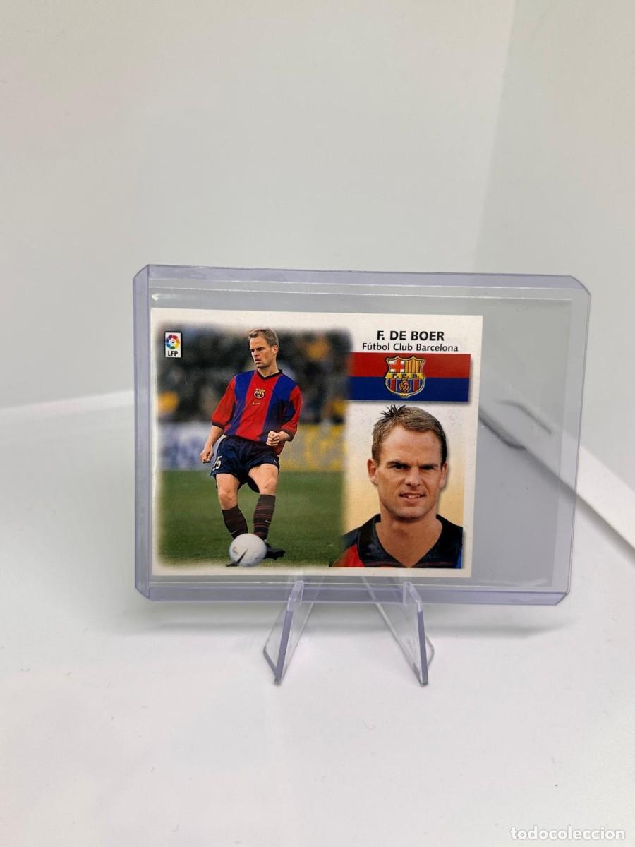 Cromos de F&uacute;tbol: F. De Boer FC Barcelona Liga Este 99 00 1999 2000