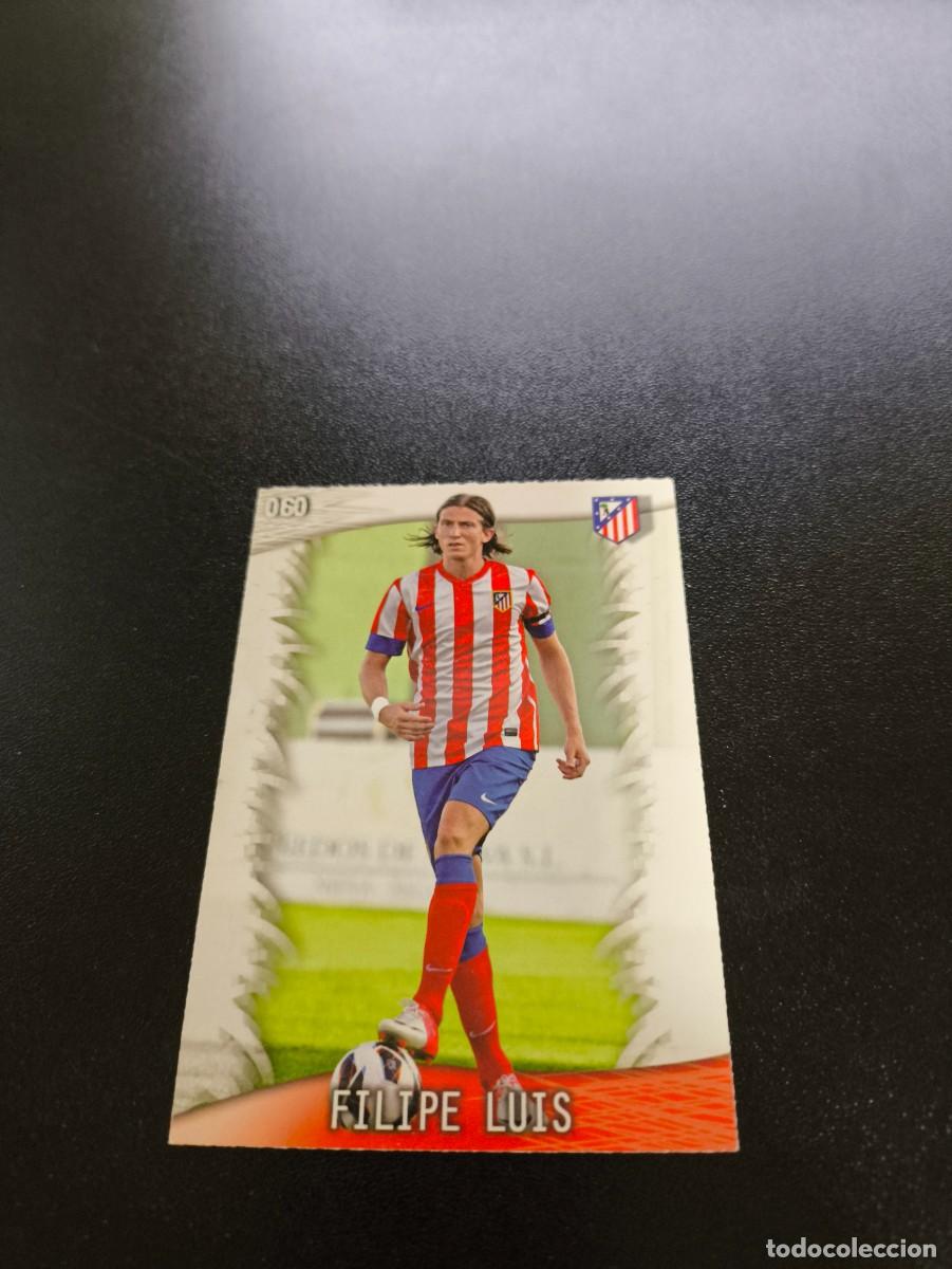 Cromos de F&uacute;tbol: 60 Filipe Luis ATLETICO DE MADRID BRILLO LETRAS MUNDICROMO LIGA 2013 2014 13 14 NO PANINI ESTE