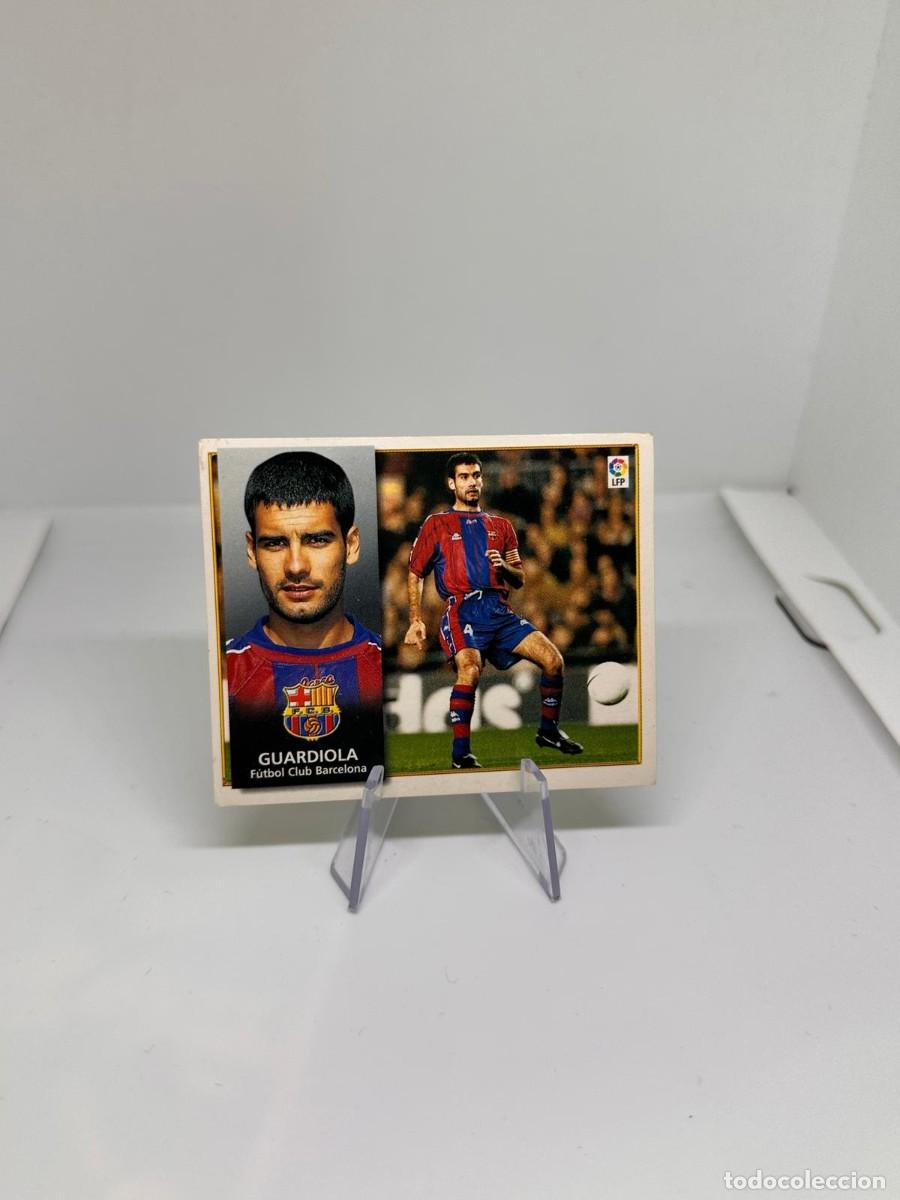 Cromos de F&uacute;tbol: Guardiola FC Barcelona Liga Este 98 99 1998 1999