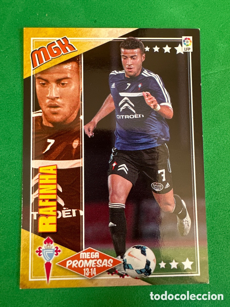 Cromos de Futebol: 409 BIS RAFINHA (CELTA) MEGACRACKS 2013-2014 13 14 PANINI TRADING CARD