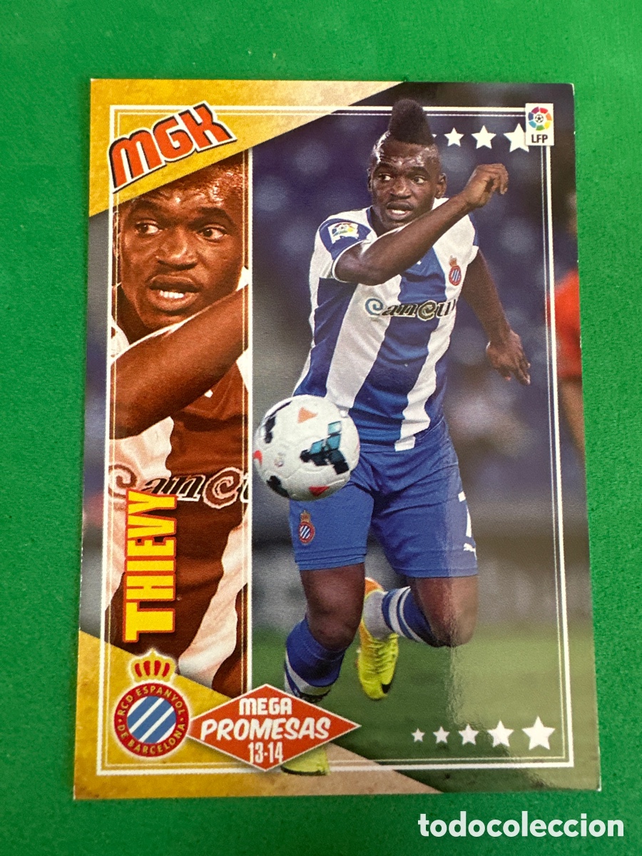 Cromos de Futebol: 414 BIS THIEVY (ESPANYOL) MEGACRACKS 2013-2014 13 14 PANINI TRADING CARD