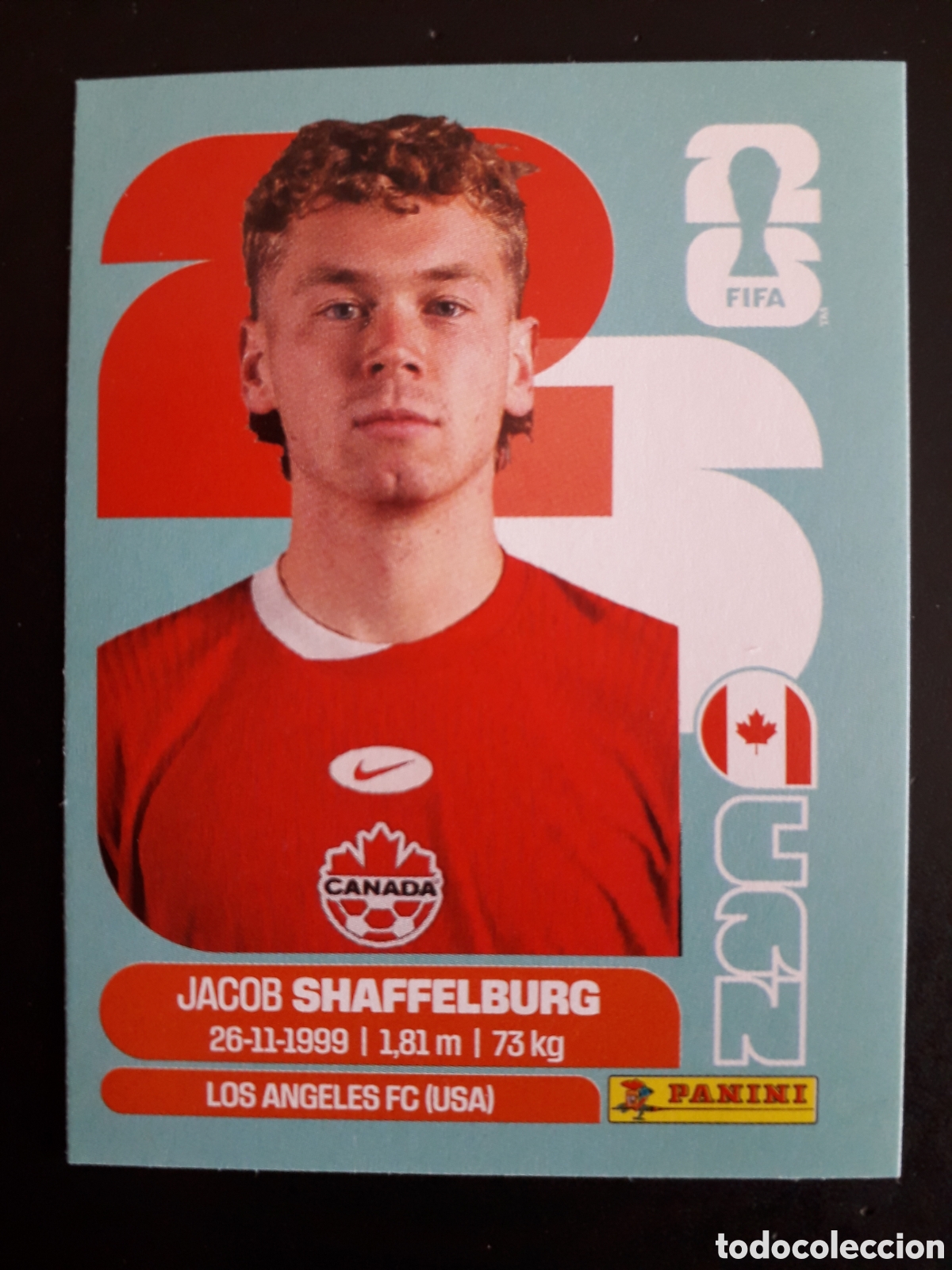 Football Stickers: SHAFFELBURG CANAD&Aacute; CAN 14 MUNDIAL F&Uacute;TBOL 2026 FIFA WORLD CUP PANINI SIN PEGAR PEDIDO M&Iacute;NIMO 3&euro;
