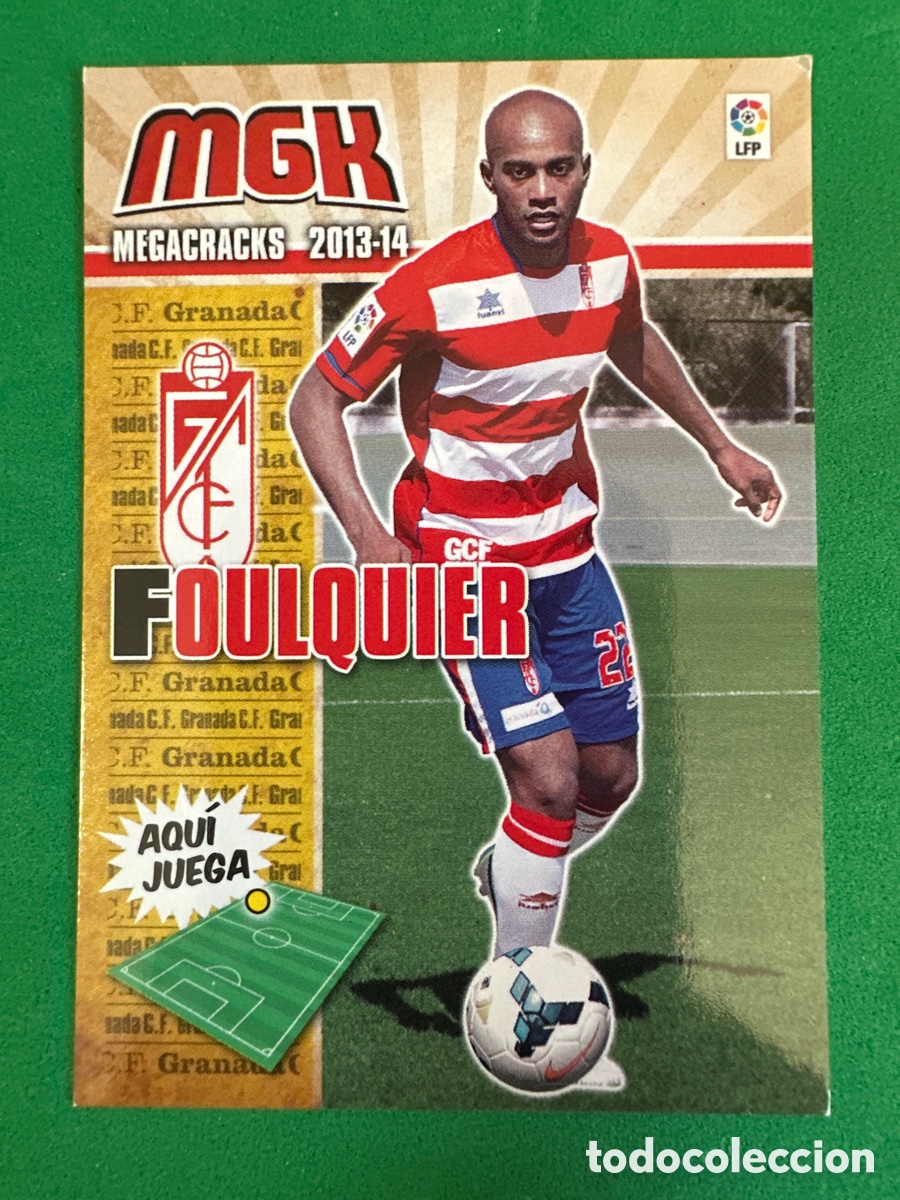 Cromos de Futebol: 471 FOULQUIER (GRANADA) MEGACRACKS 2013-2014 13 14 PANINI TRADING CARD