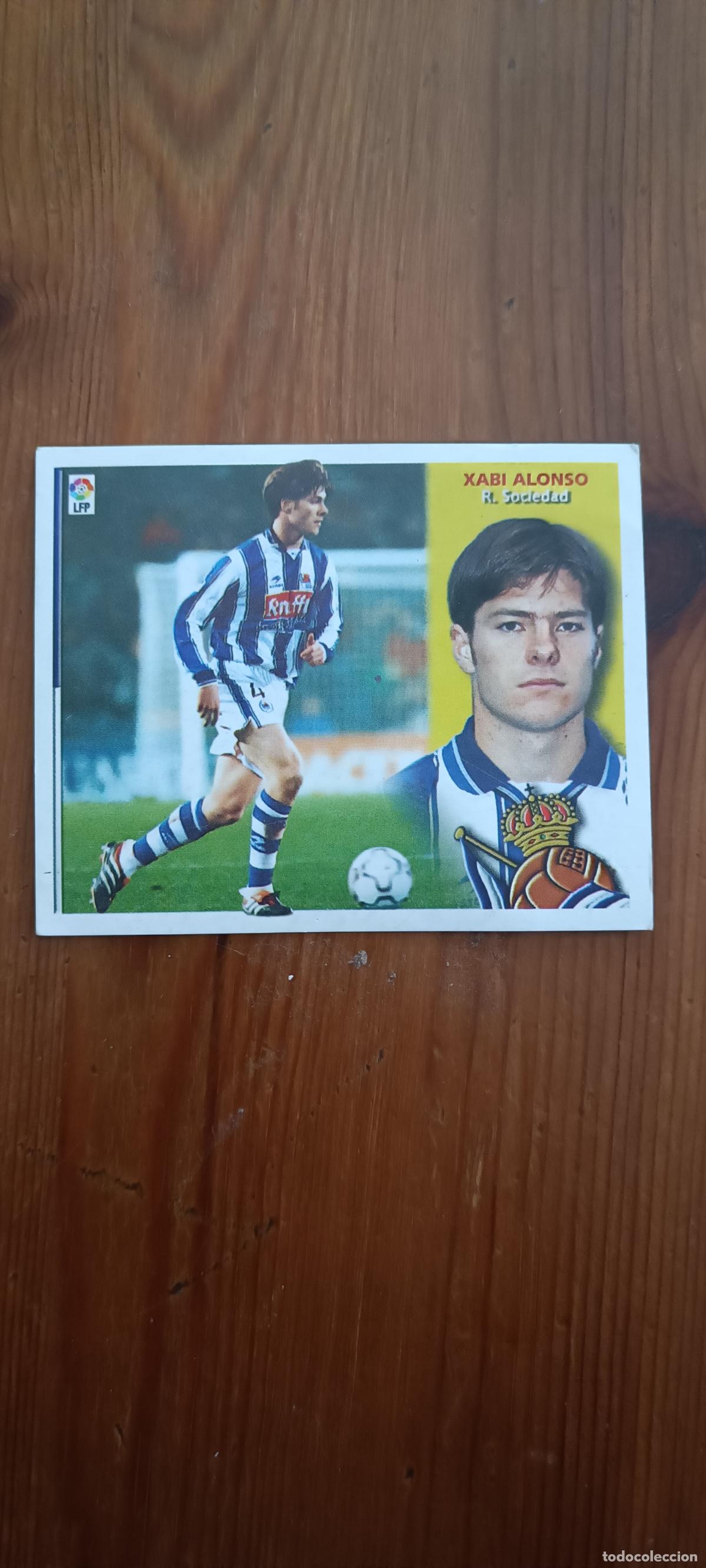 Cromos de F&uacute;tbol: XABI ALONSO REAL SOCIEDAD LIGA ESTE 2002/2003 02 03 NUNCA PEGADO SIN PEGAR