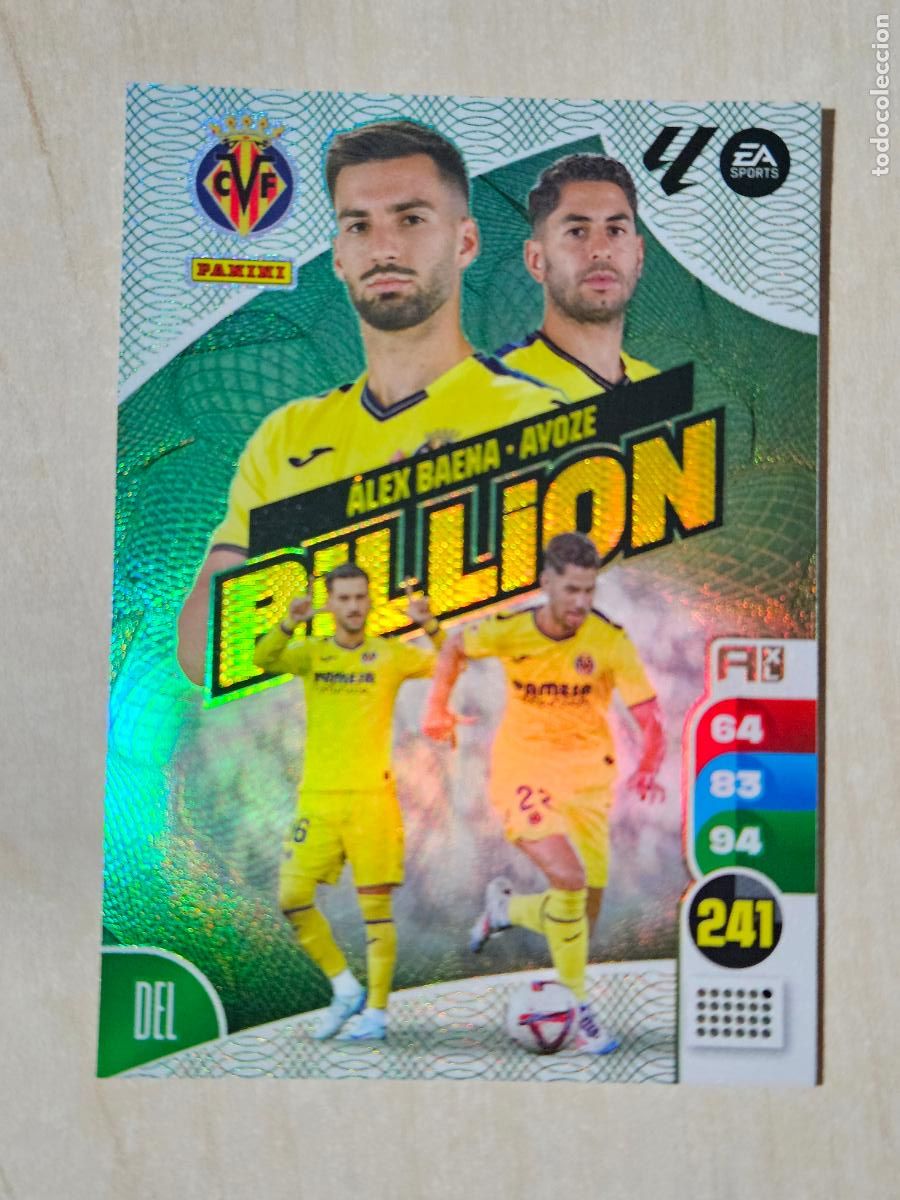 Cartes &agrave; collectionner de Football: ADRENALYN XL BILLION BAENA AYOZE LIGA 24 25 2024 2025 PANINI - VILLARREAL