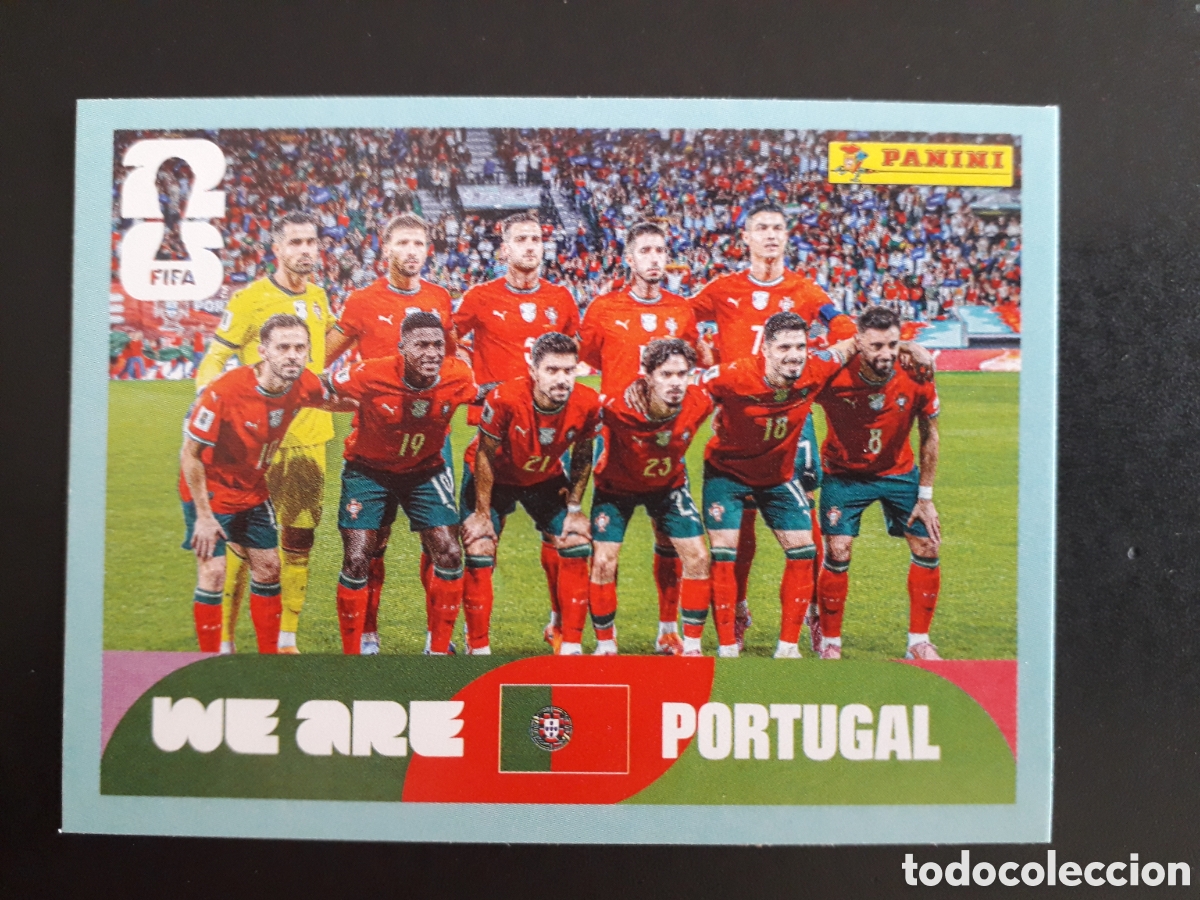 Cartes &agrave; collectionner de Football: EQUIPO PORTUGAL POR 13 MUNDIAL F&Uacute;TBOL 2026 FIFA WORLD CUP PANINI CR RONALDO SIN PEG PEDIDO M&Iacute;NIMO 3&euro;