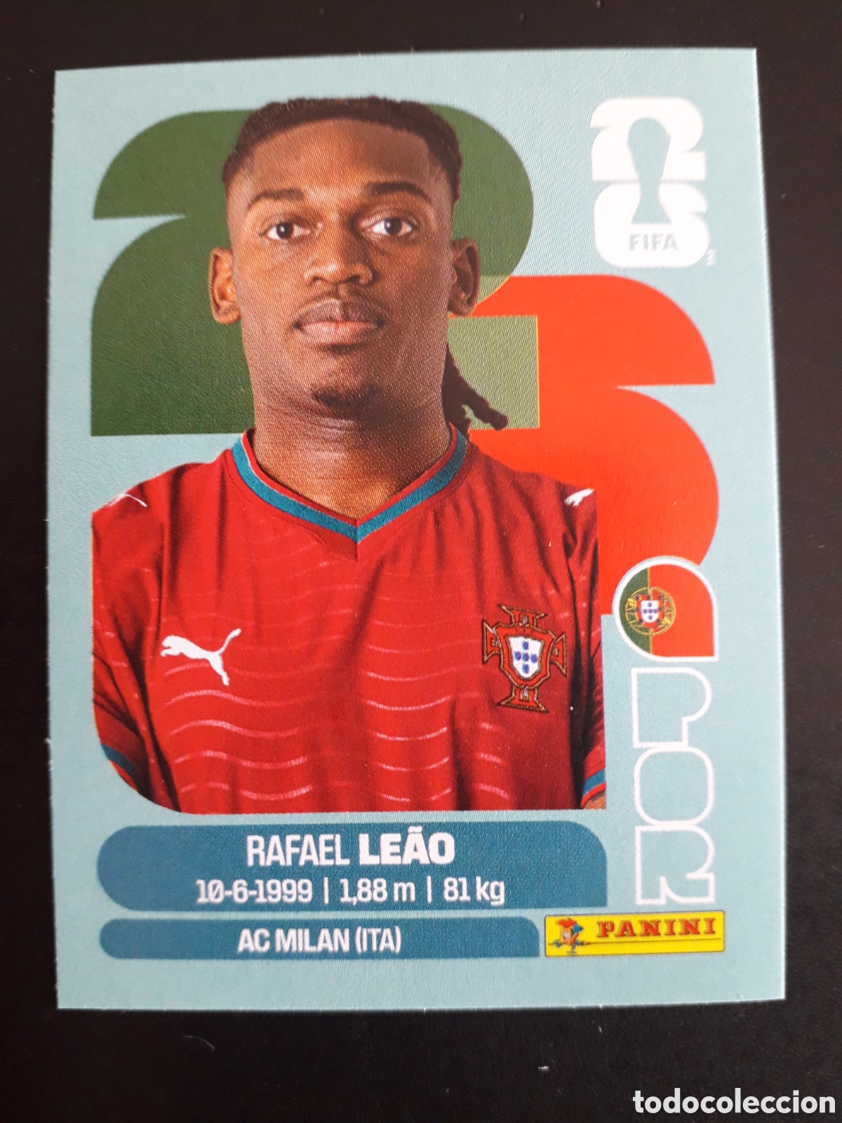 Cromos de F&uacute;tbol: LE&Atilde;O PORTUGAL POR 20 MUNDIAL F&Uacute;TBOL 2026 FIFA WORLD CUP PANINI SIN PEGAR PEDIDO M&Iacute;NIMO 3&euro;
