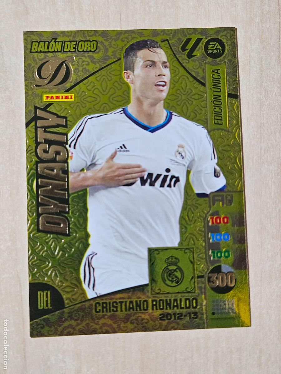 Cromos de F&uacute;tbol: Bal&oacute;n de Oro Dynasty 2012 13 cristiano ronaldo real madrid , Edici&oacute;n &Uacute;nica Panini Adrenalyn 2024 25