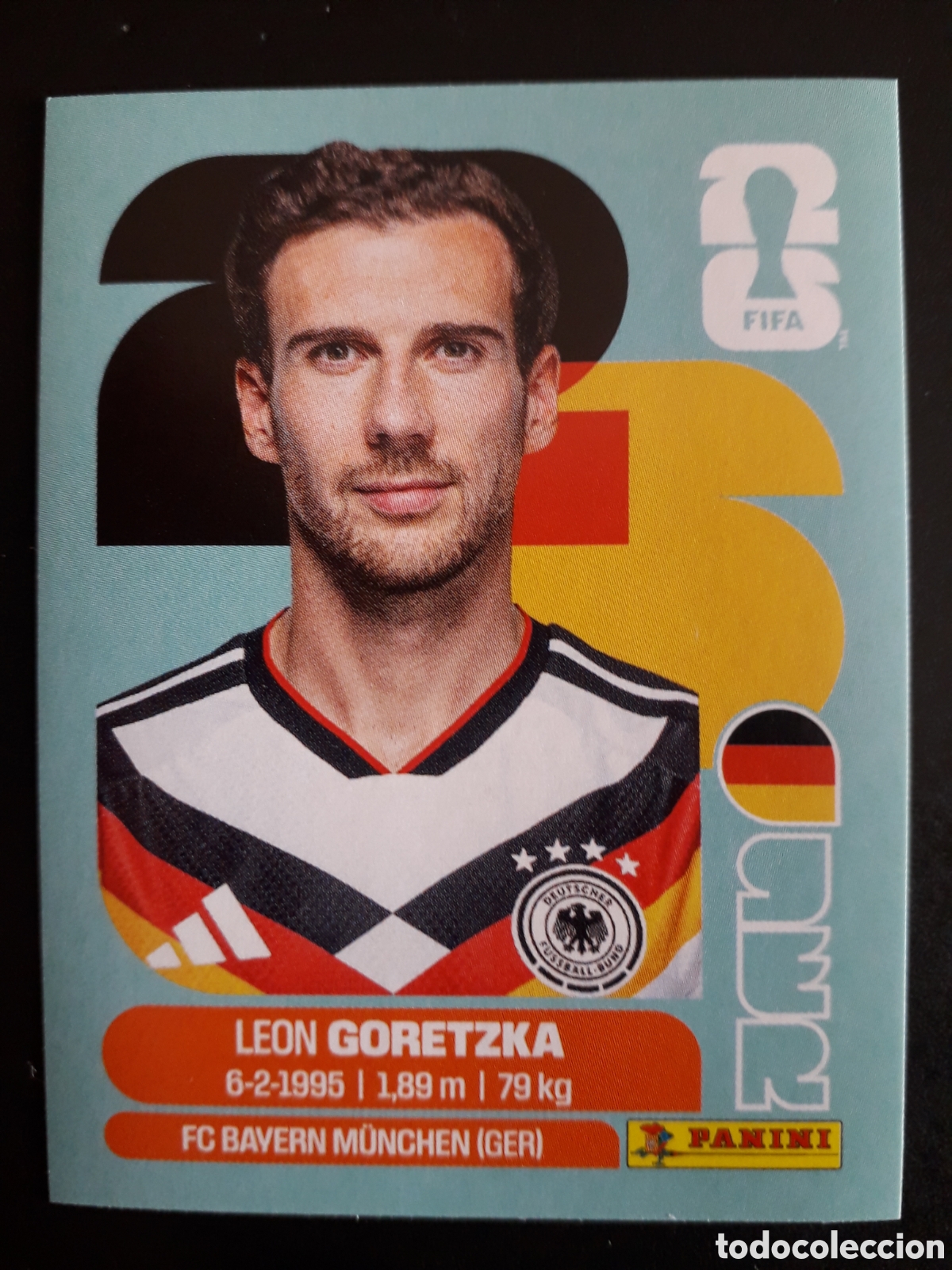 Cromos de F&uacute;tbol: GORETZKA ALEMANIA GER 14 MUNDIAL F&Uacute;TBOL 2026 FIFA WORLD CUP PANINI SIN PEGAR PEDIDO M&Iacute;NIMO 3&euro;