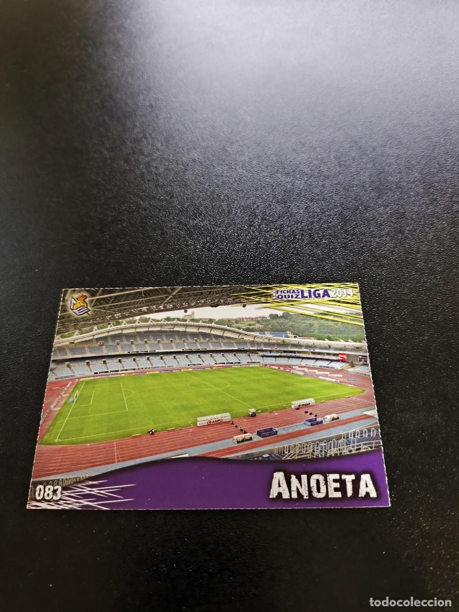 Fu&szlig;ball-Sticker: 83 ANOETA REAL SOCIEDAD FONDO MATE MUNDICROMO LIGA 2013 2014 13 14 NO PANINI ESTE