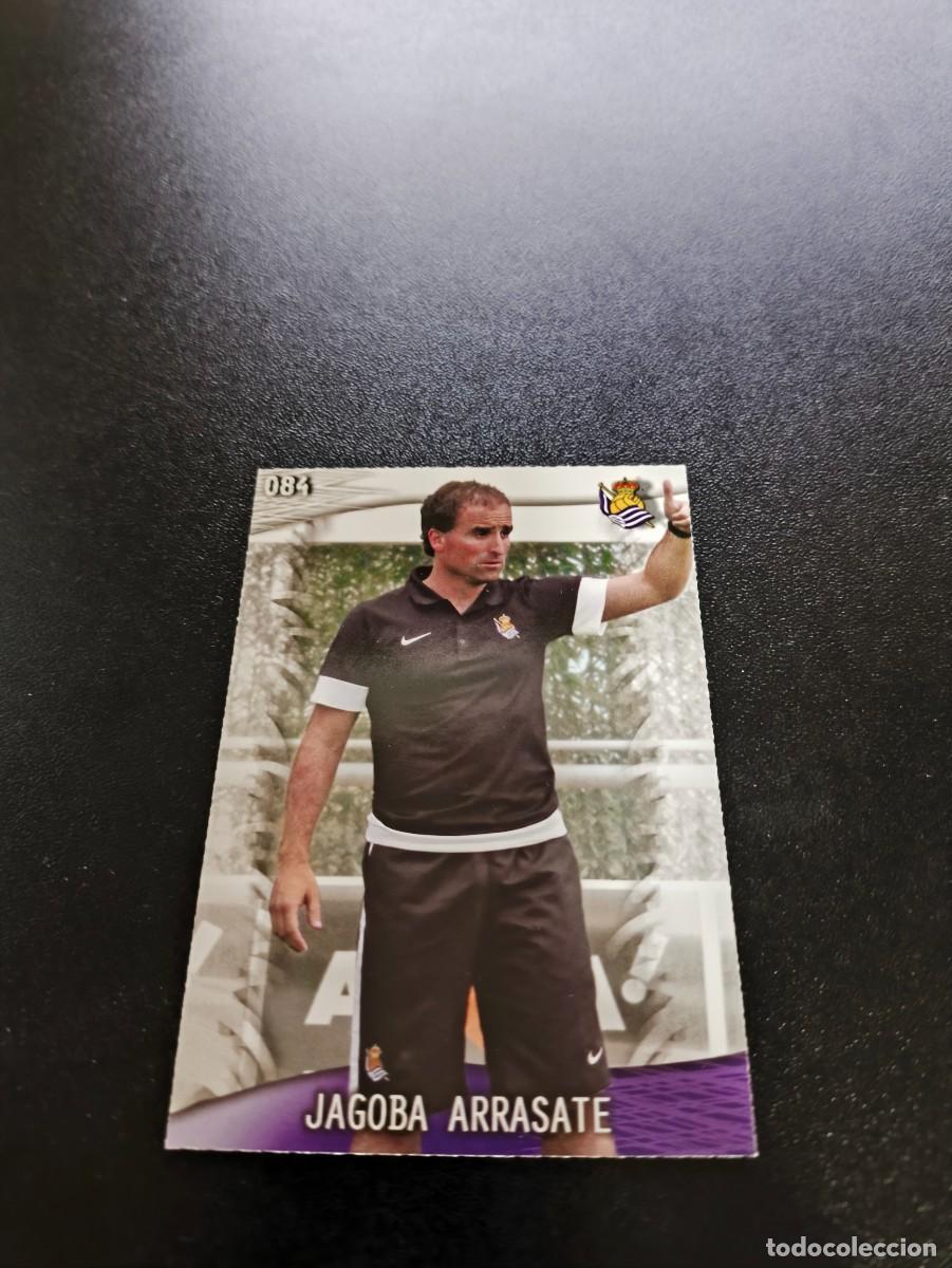 Fu&szlig;ball-Sticker: 84 Jagoba Arrasate REAL SOCIEDAD MUNDICROMO LIGA 2013 2014 13 14 NO PANINI ESTE