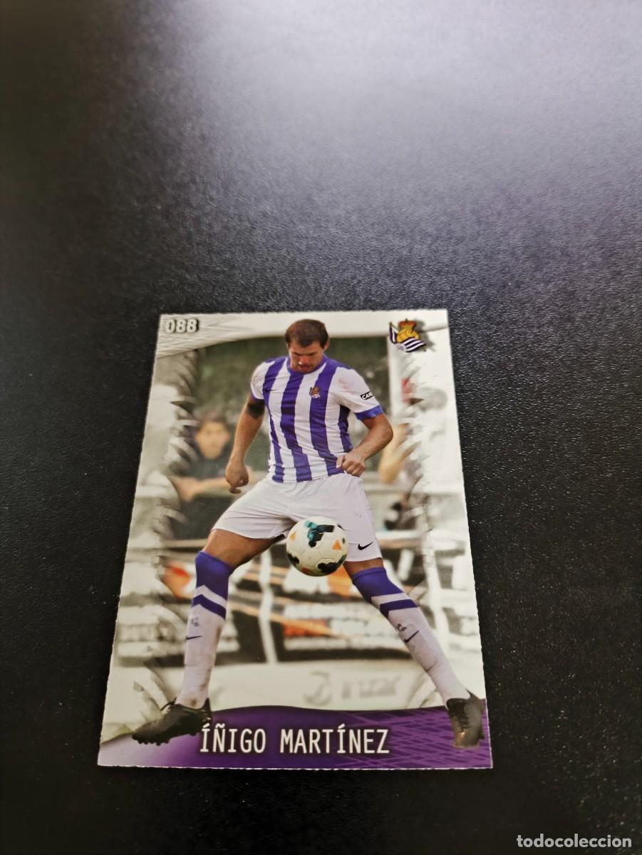 Cromos de F&uacute;tbol: 88 &Iacute;&ntilde;igo Mart&iacute;nez REAL SOCIEDAD MUNDICROMO LIGA 2013 2014 13 14 NO PANINI ESTE