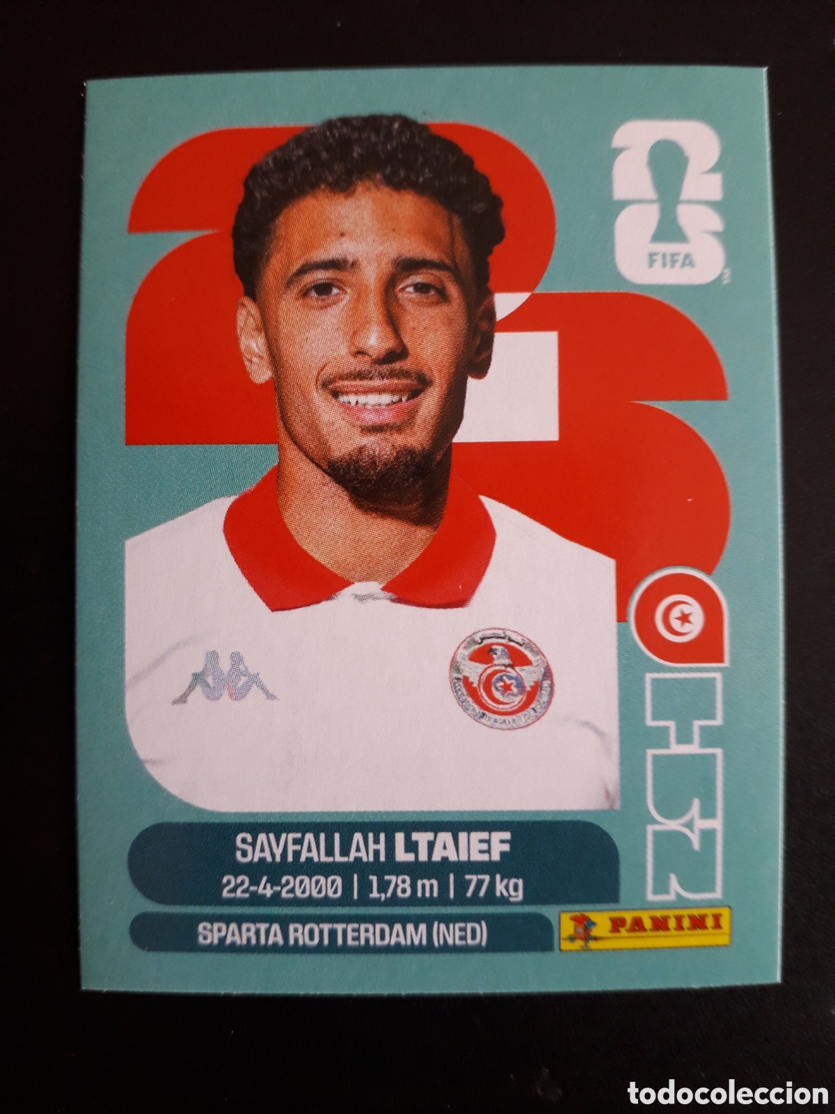 Cromos de F&uacute;tbol: LTAIEF T&Uacute;NEZ TUN 19 MUNDIAL F&Uacute;TBOL 2026 FIFA WORLD CUP PANINI SIN PEGAR PEDIDO M&Iacute;NIMO 3&euro;