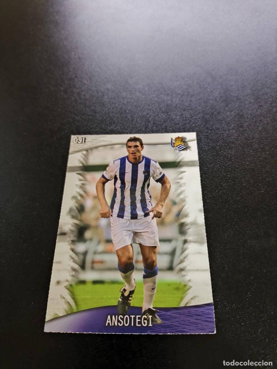 Cromos de F&uacute;tbol: 91 Ansotegi REAL SOCIEDAD MUNDICROMO LIGA 2013 2014 13 14 NO PANINI ESTE