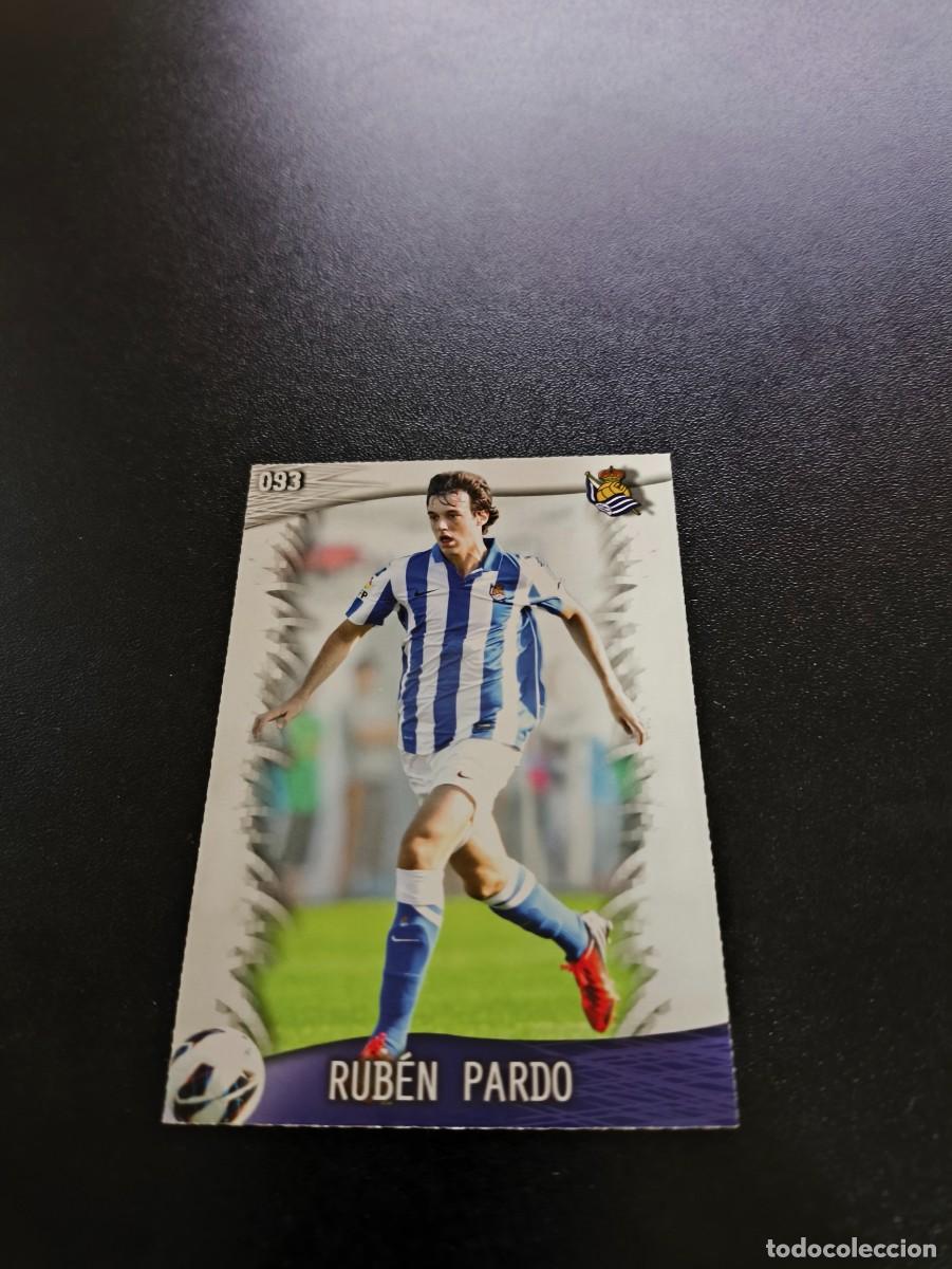 Cromos de F&uacute;tbol: 93 Rub&eacute;n Pardo REAL SOCIEDAD MUNDICROMO LIGA 2013 2014 13 14 NO PANINI ESTE