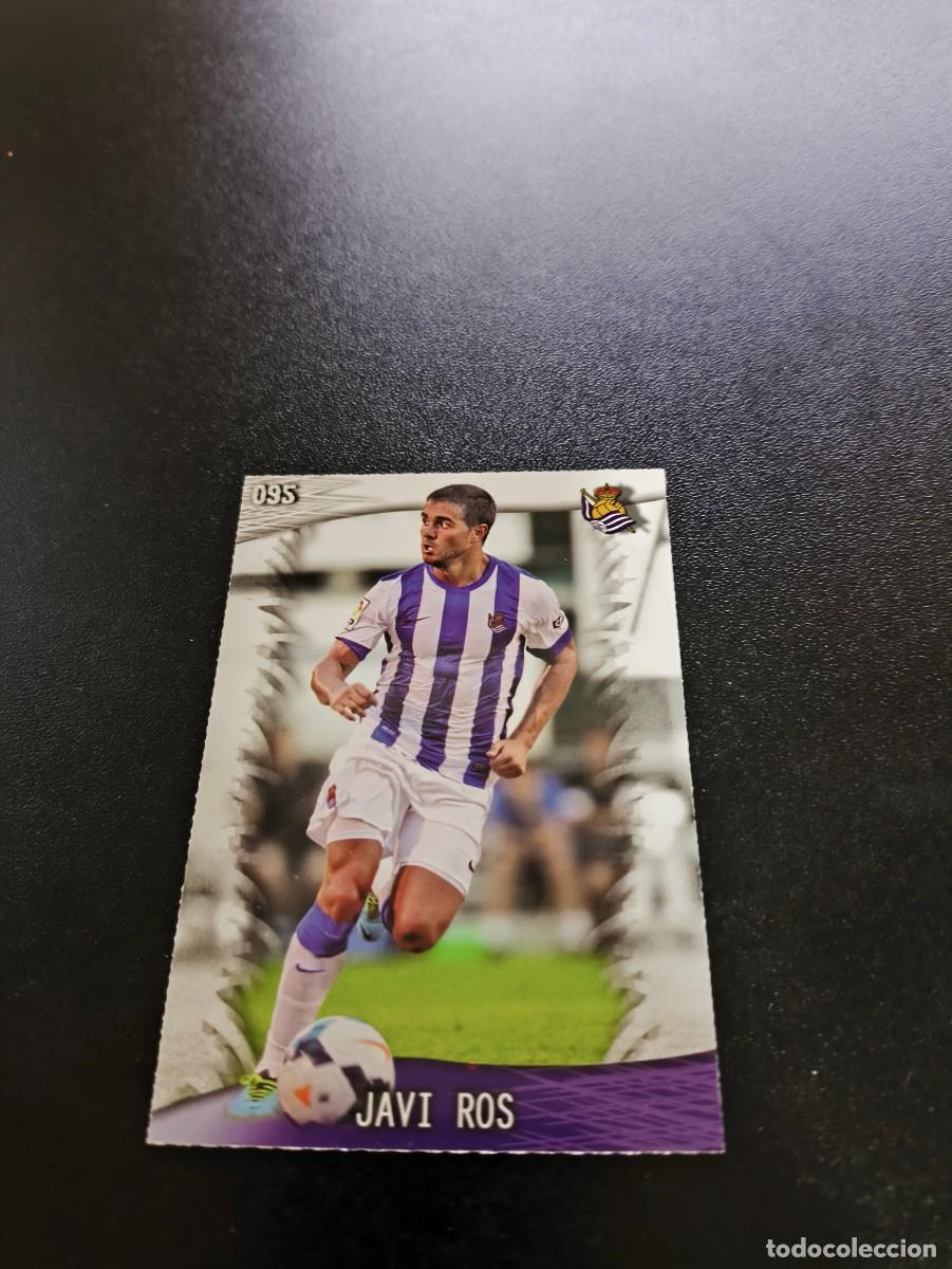Cromos de F&uacute;tbol: 95 Javi Ros REAL SOCIEDAD MUNDICROMO LIGA 2013 2014 13 14 NO PANINI ESTE