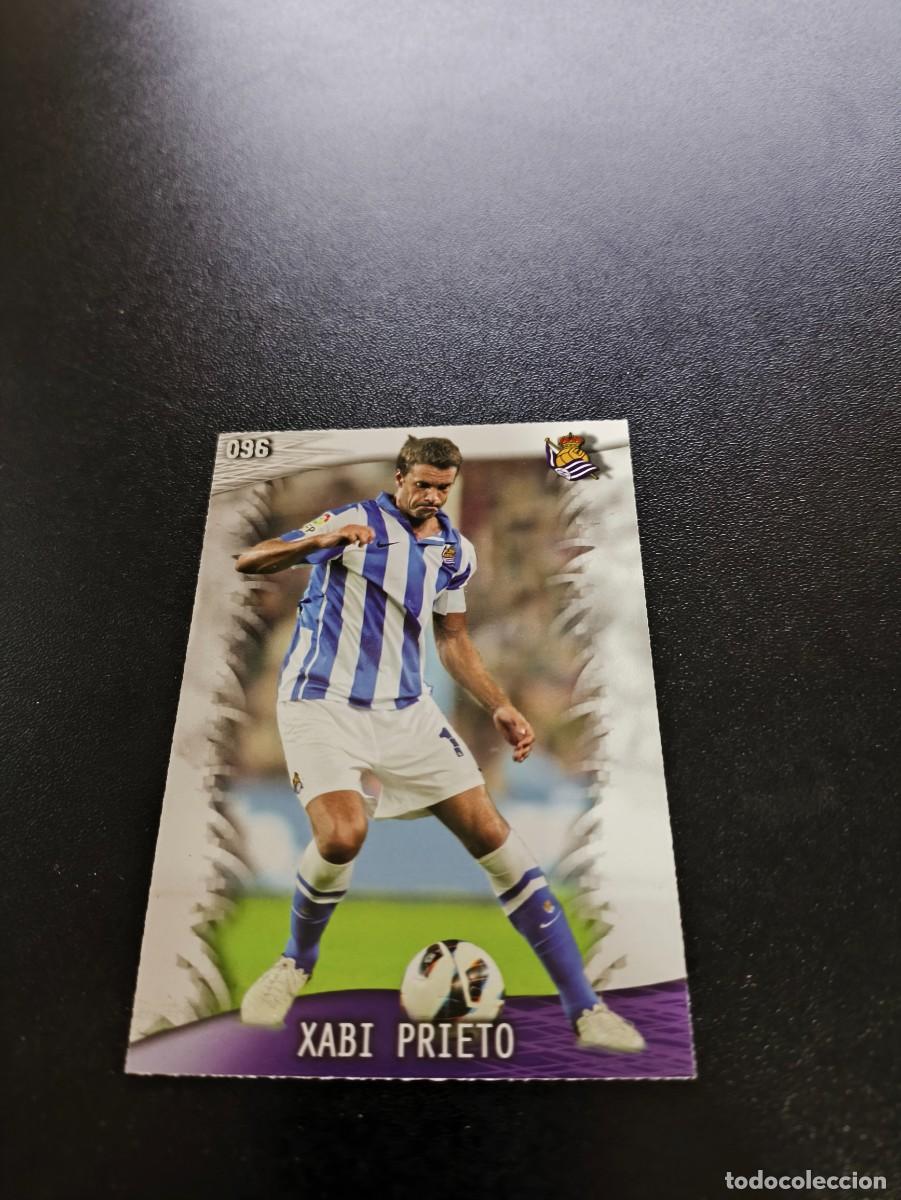 Cromos de F&uacute;tbol: 96 Xabi Prieto REAL SOCIEDAD MUNDICROMO LIGA 2013 2014 13 14 NO PANINI ESTE