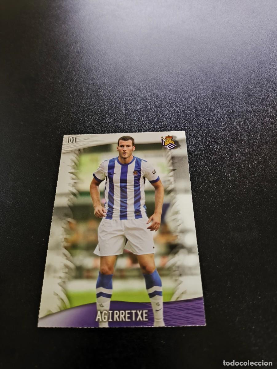 Cromos de F&uacute;tbol: 101 Agirretxe REAL SOCIEDAD MUNDICROMO LIGA 2013 2014 13 14 NO PANINI ESTE